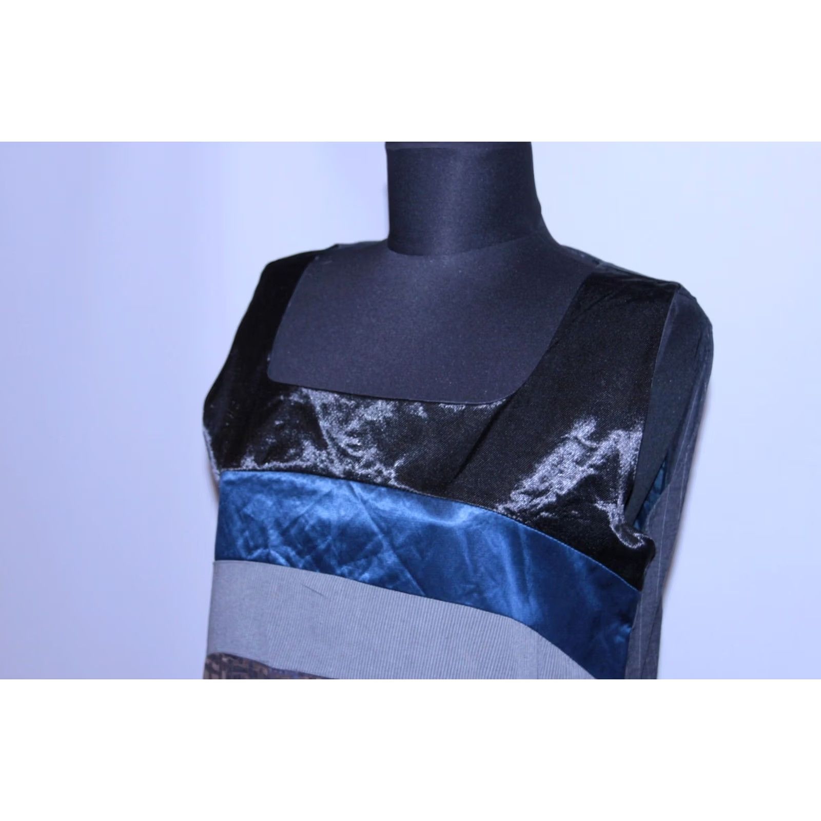 Desigual Desigual Antwerp dress Womens 44 Grey Knee Length A-Line Size M / US 6-8 / IT 42-44 - 3 Thumbnail