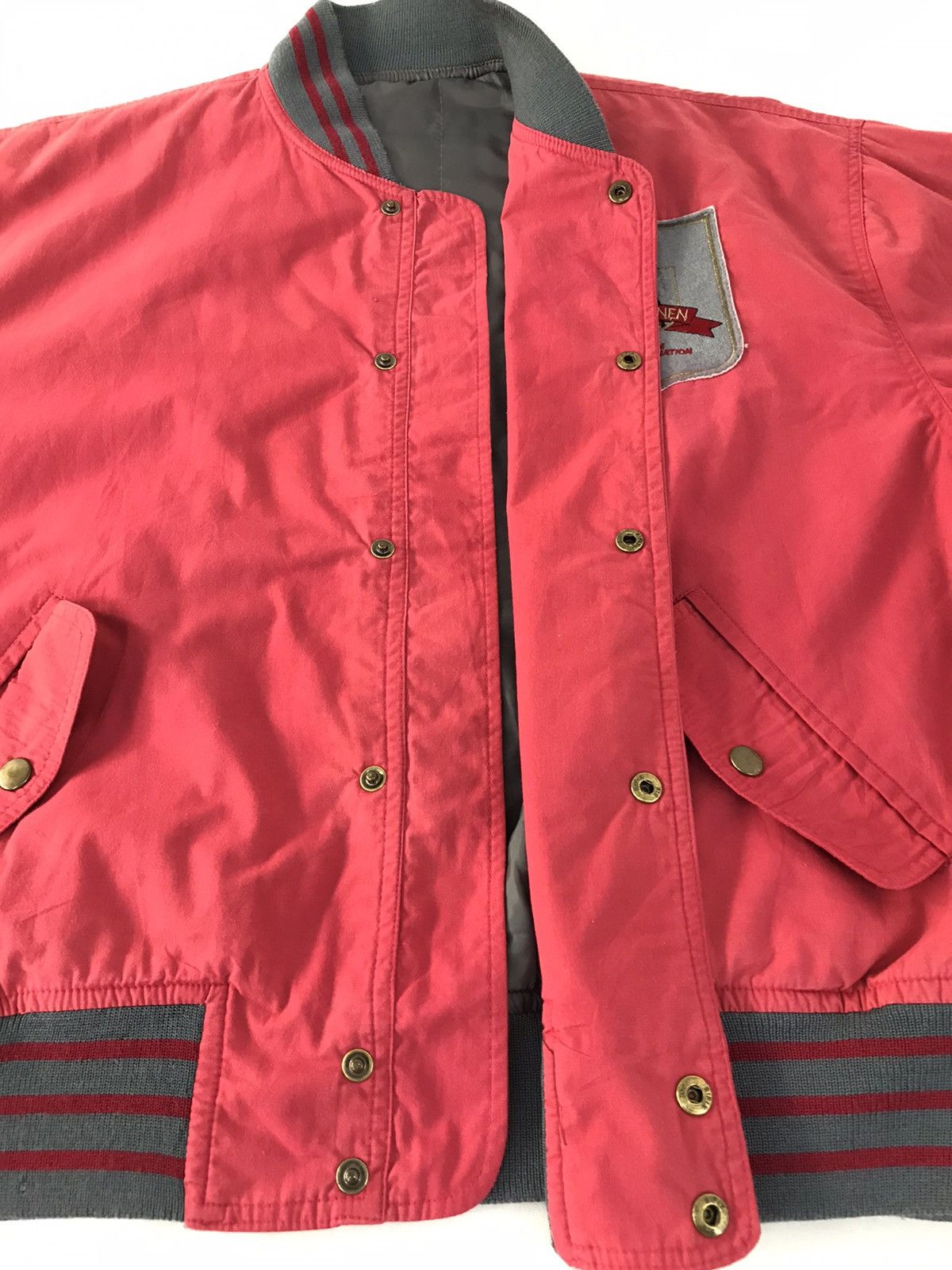 Japanese Brand Vintage Arima Kinen Since 1050 Bomber Jacket Snap Button Size US XL / EU 56 / 4 - 9 Thumbnail