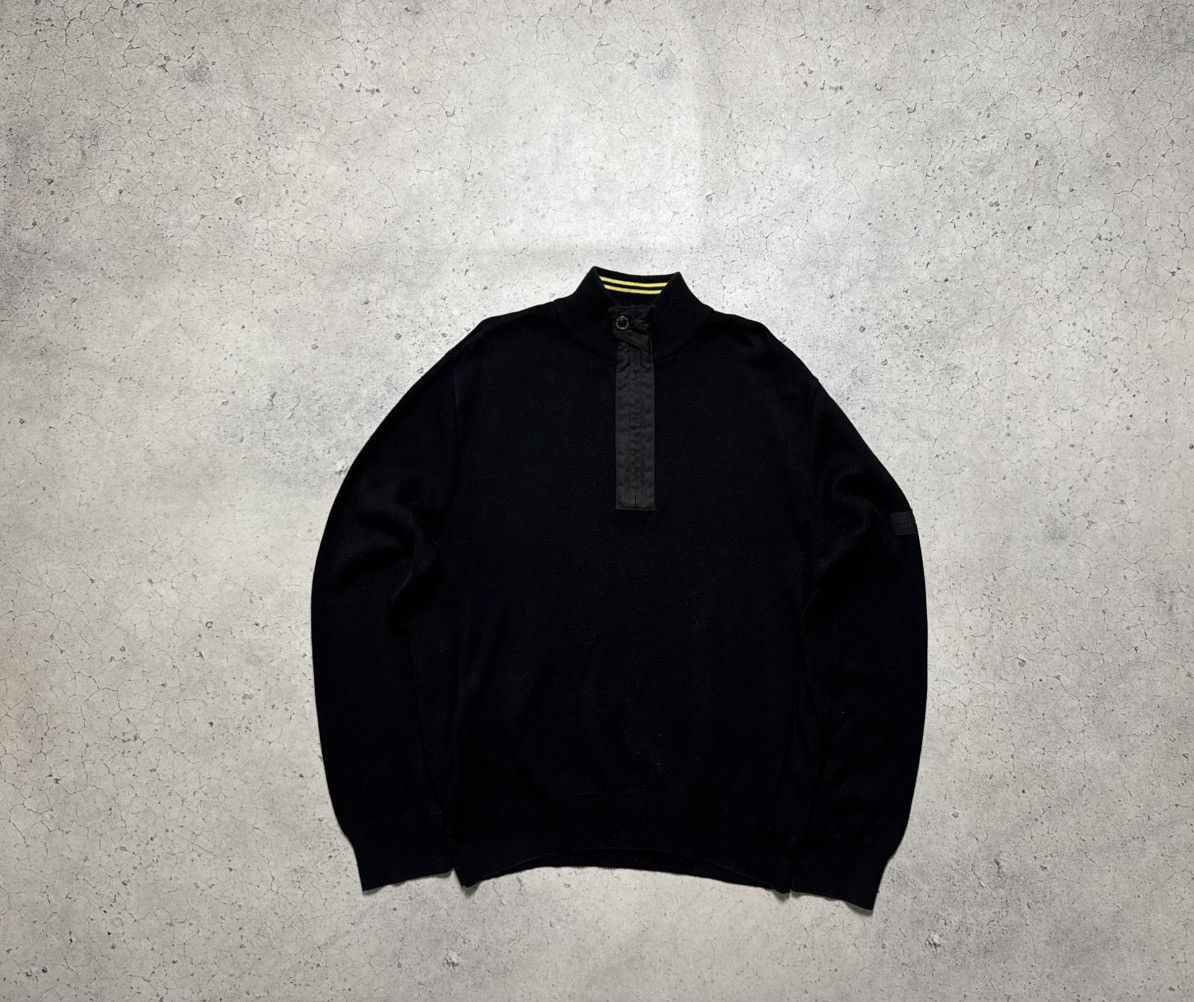 Barbour Barbour 1/4 Zip Black Sweatshirt Size L Size US L / EU 52-54 / 3 - 2 Thumbnail