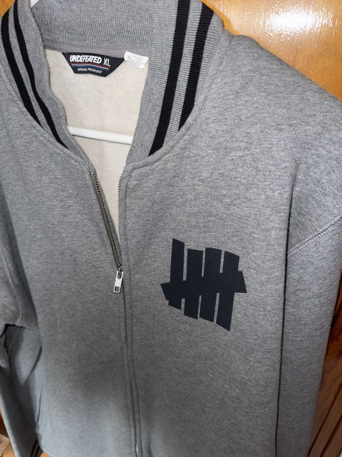 Undefeated Grey Undefeated Zipup Size US XL / EU 56 / 4 - 1 Thumbnail