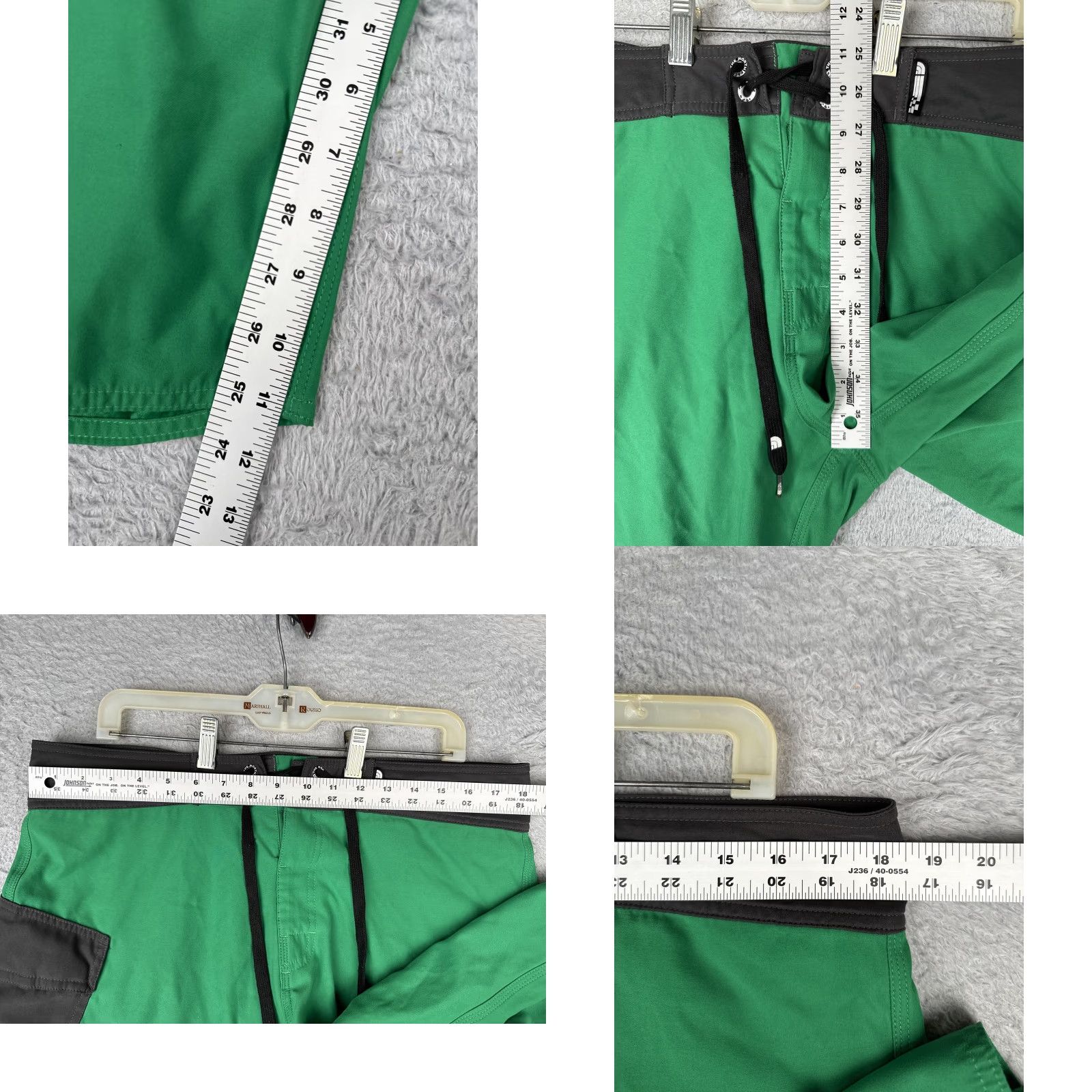 The North Face The North Face Board Shorts Mens 34 Green Colorblock Swim Trunks Pockets READ ME Size US 34 / EU 50 - 8 Thumbnail