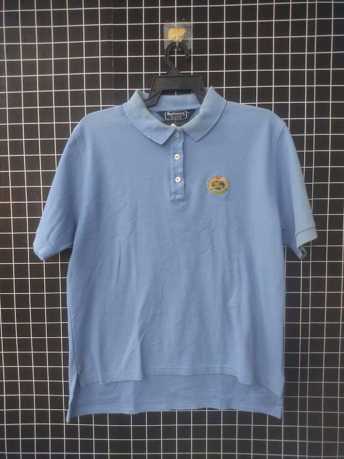 Burberry Vintage Burberry Polo T-Shirt Size US M / EU 48-50 / 2 - 1 Thumbnail