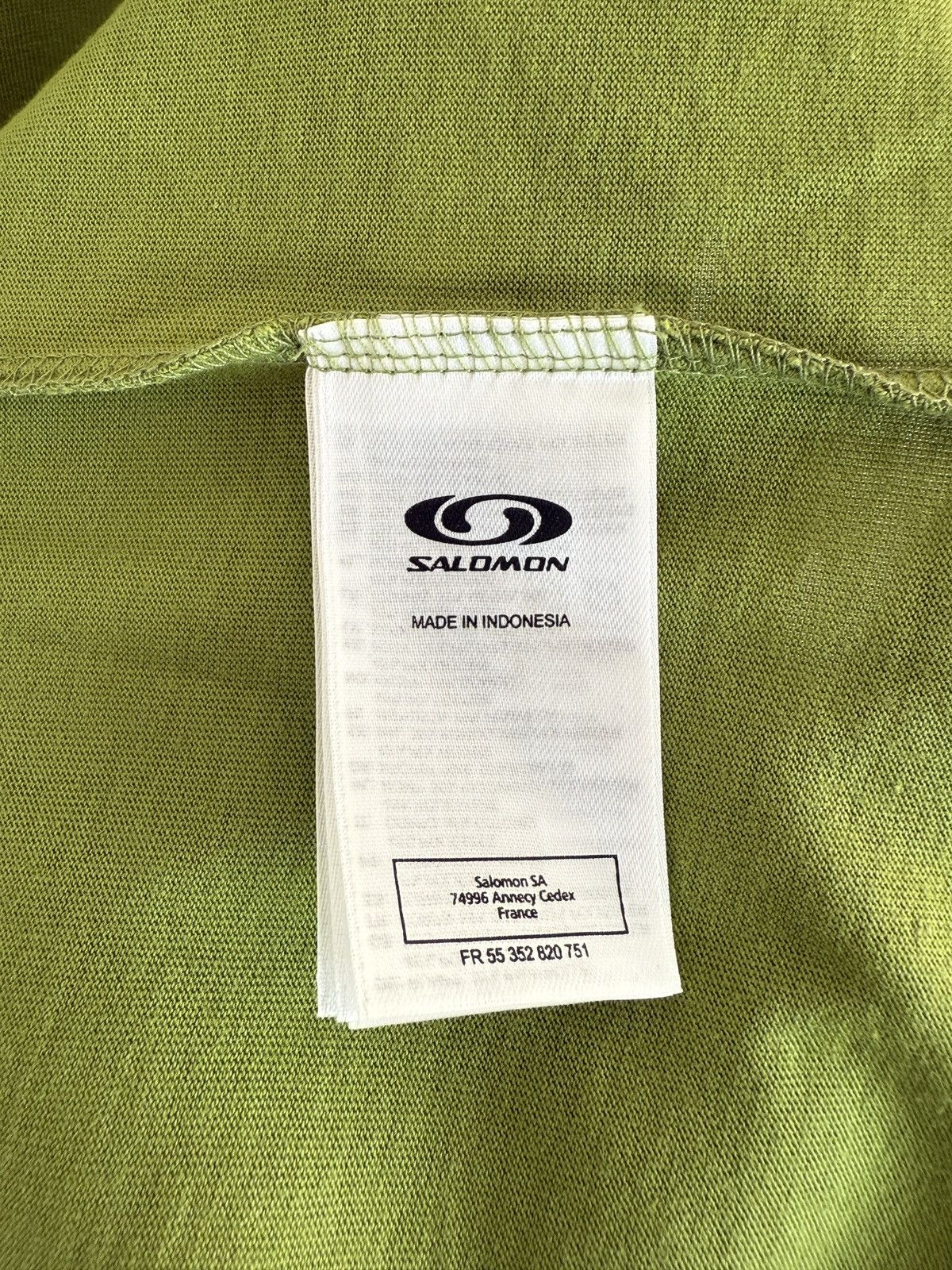 Salomon 2009 Salomon Fingerprint Logo Acti Lite Contrast Stitch Tee Size US S / EU 44-46 / 1 - 7 Thumbnail