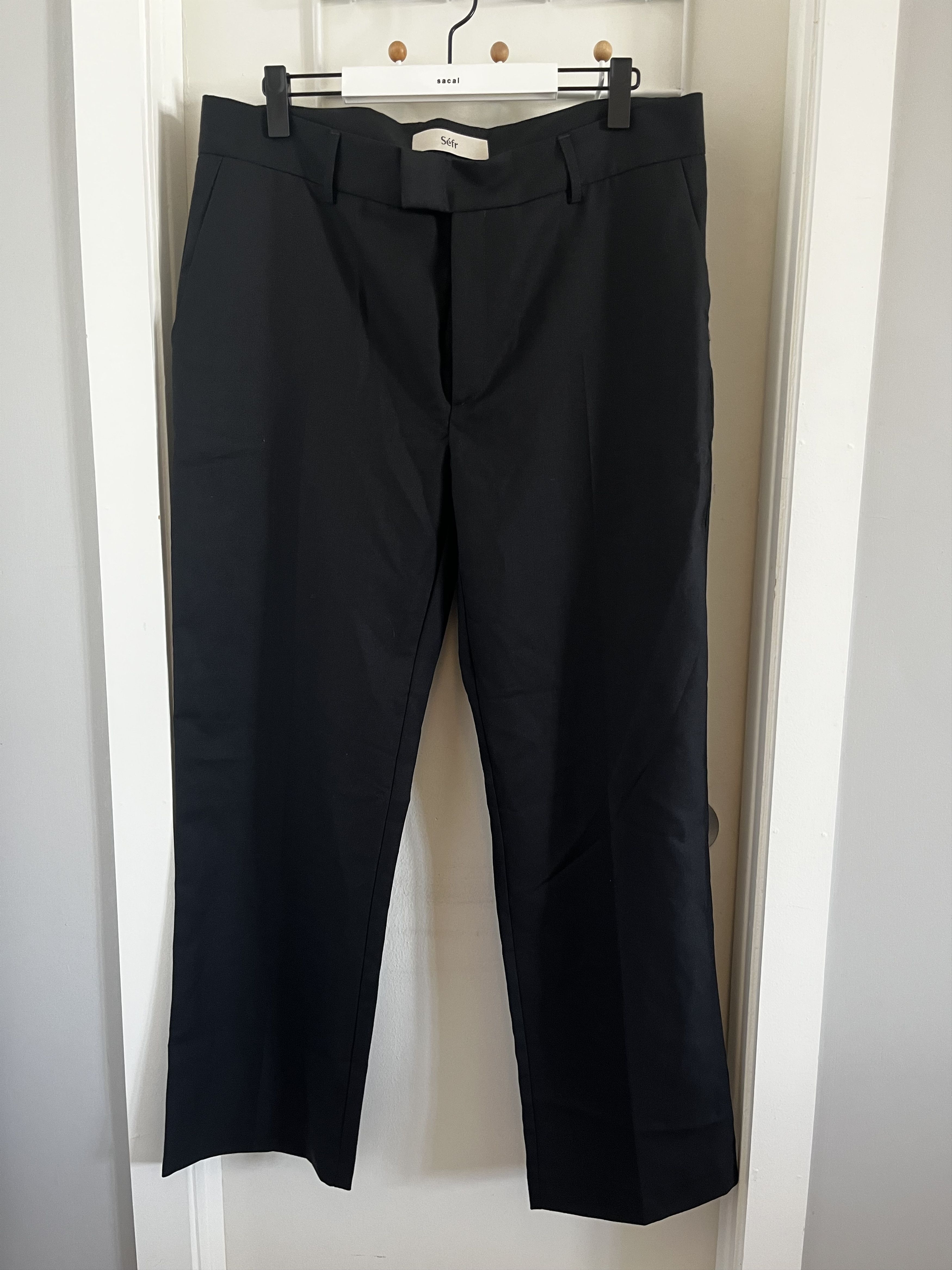 Sefr Sèfr - Mike Wool Trousers Size 48R - 1 Thumbnail