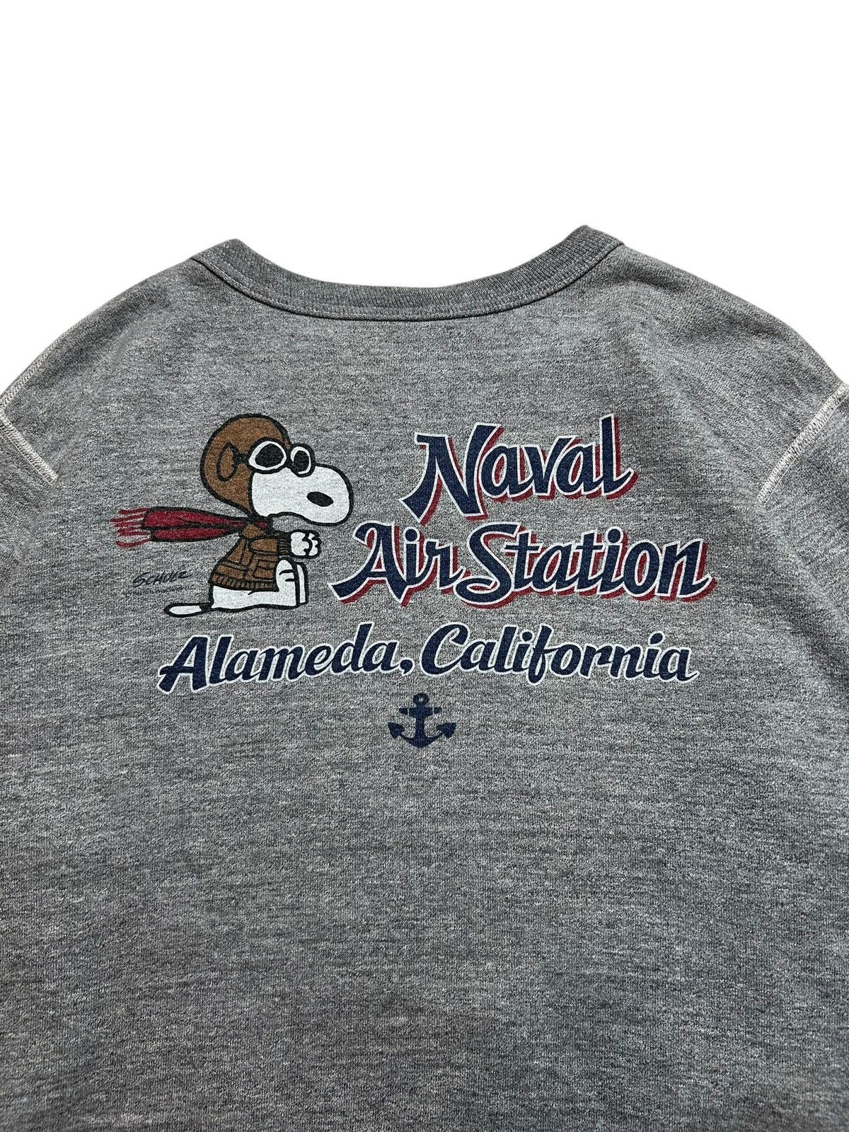 Buzz Rickson's Buzz Rickson's Loopwheeled Sweatshirt Snoopy USAF Sportswear Size US M / EU 48-50 / 2 - 6 Thumbnail