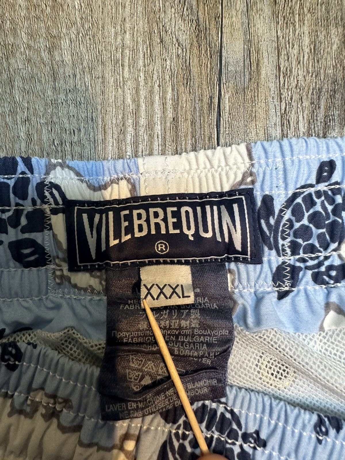 Vilebrequin Blue Turtle Vilebrequin Swimshorts Size US 38 / EU 54 - 3 Thumbnail