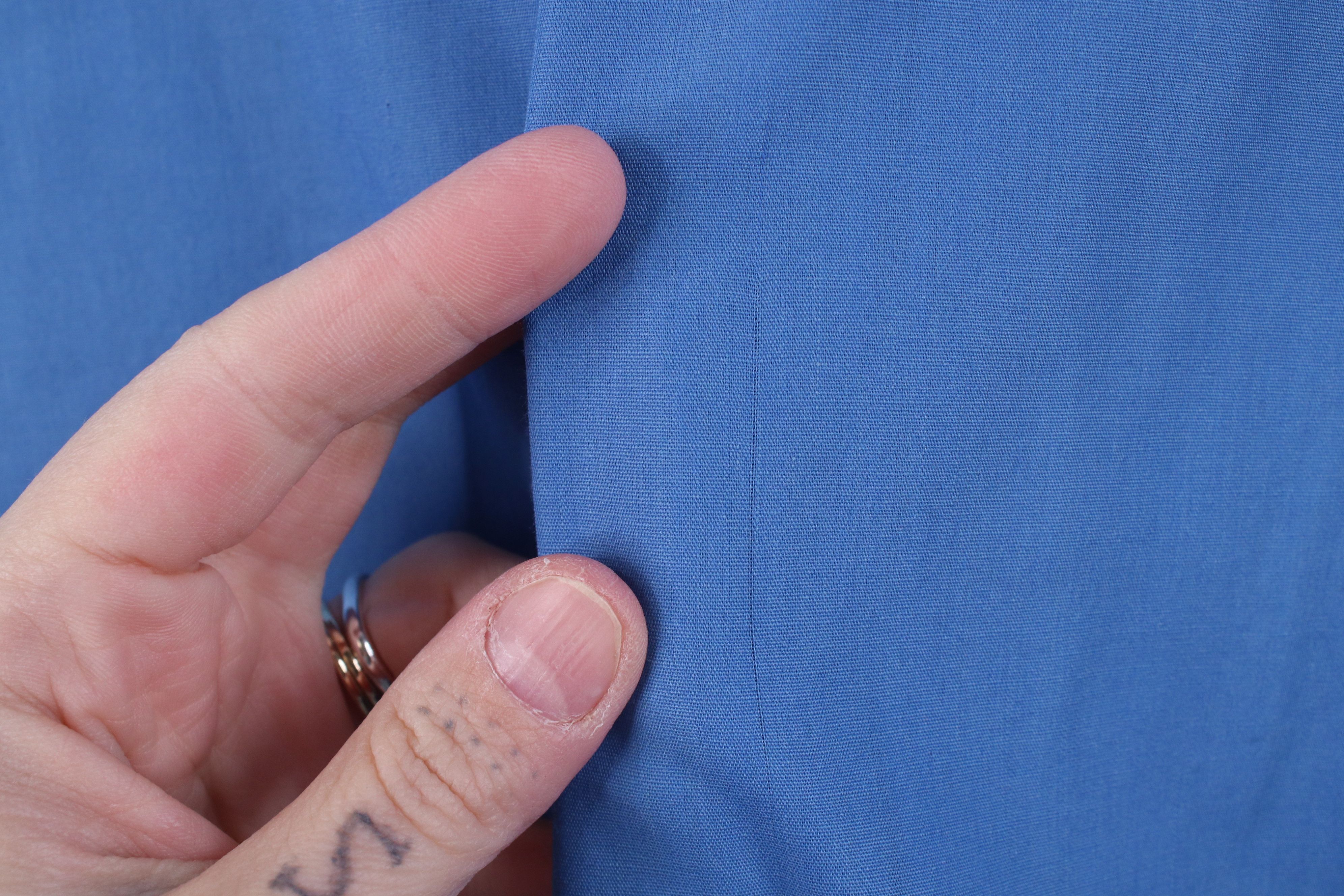 Vintage Vintage 70s Streetwear Collar Short Sleeve Button Shirt Blue Size US M / EU 48-50 / 2 - 11 Thumbnail