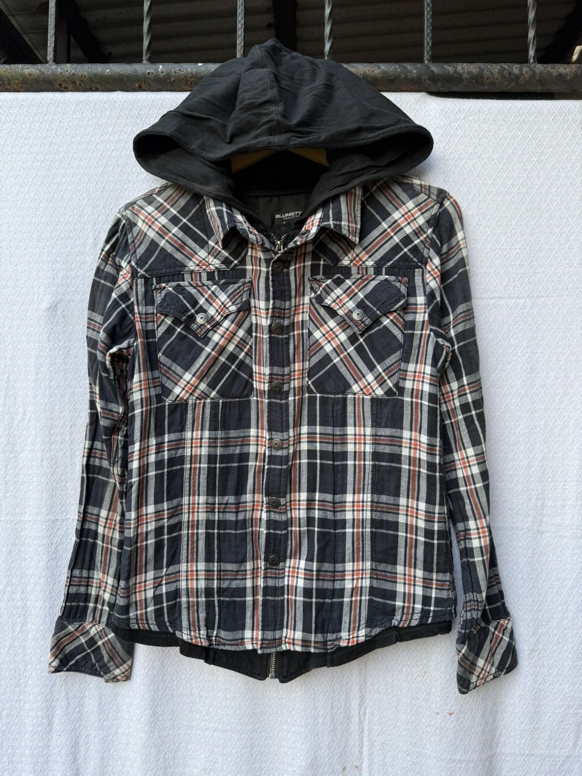Hysteric Glamour Blumisty seduction double layers hoodie button shirt Size US S / EU 44-46 / 1 - 3 Thumbnail