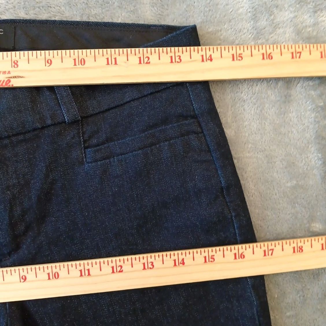 Banana Republic Banana Republic Jeans Cropped Sloan Denim 2P Blue Womens Petite 27W 23.5Inseam Pockets Size 26" / US 2 / IT 38 - 2 Thumbnail