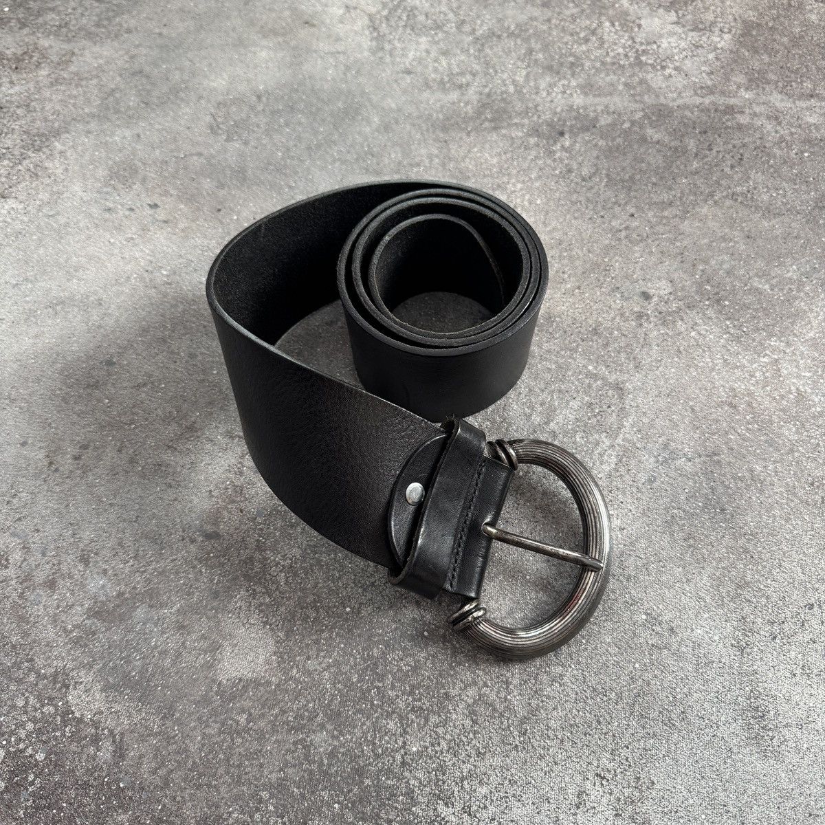 Hysteric Glamour Avant Garde Archive Real Leather Wide Statement Belt Size ONE SIZE - 6 Thumbnail