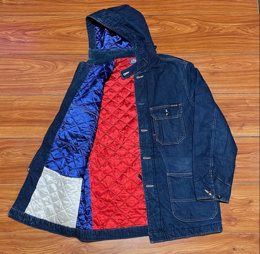 Blue Blue Japan Blue Blue Japan Single Denim Coated Jacket Size US L / EU 52-54 / 3 - 2 Thumbnail