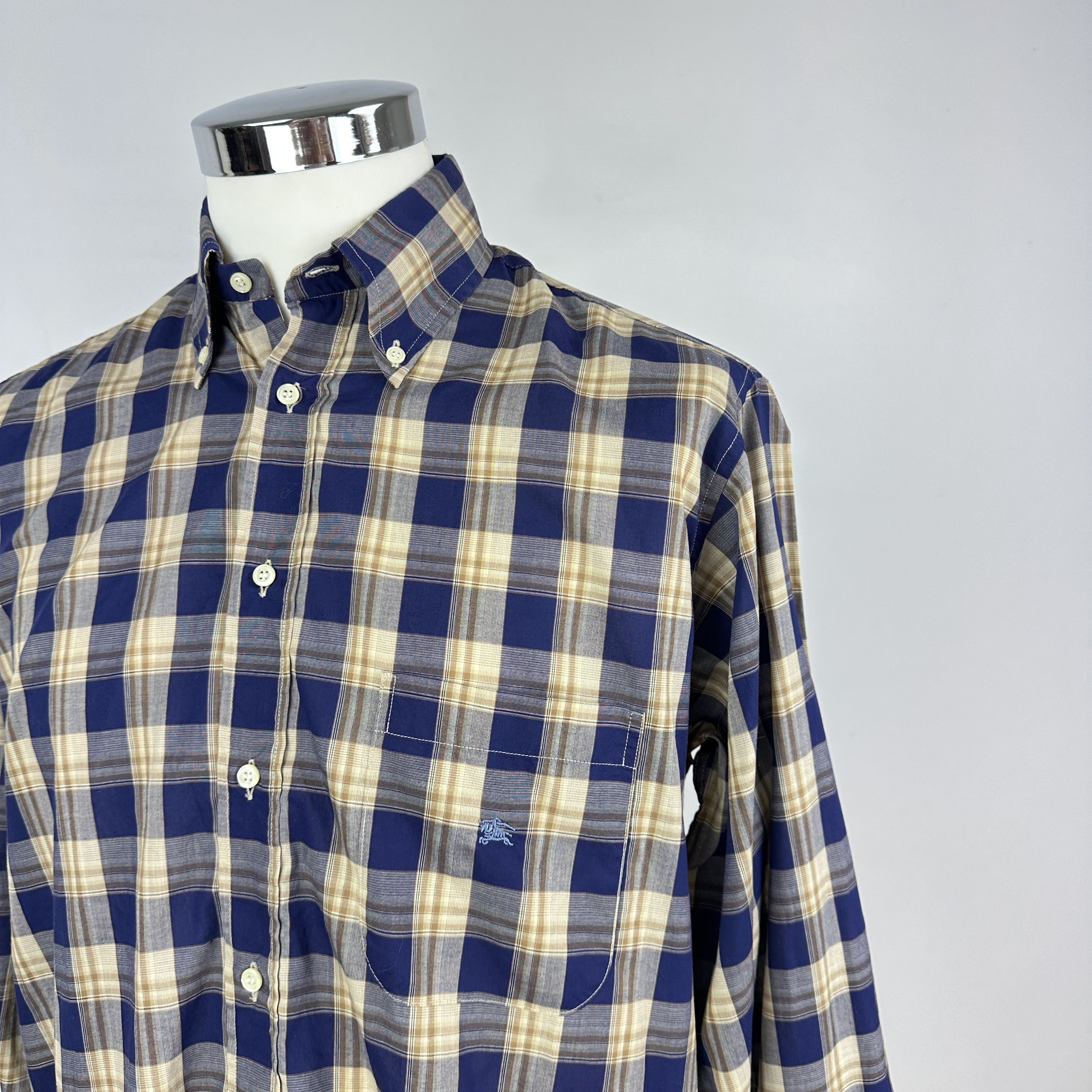 Burberry Camicia Burberry Flanella A Quadri – L Size US L / EU 52-54 / 3 - 5 Thumbnail