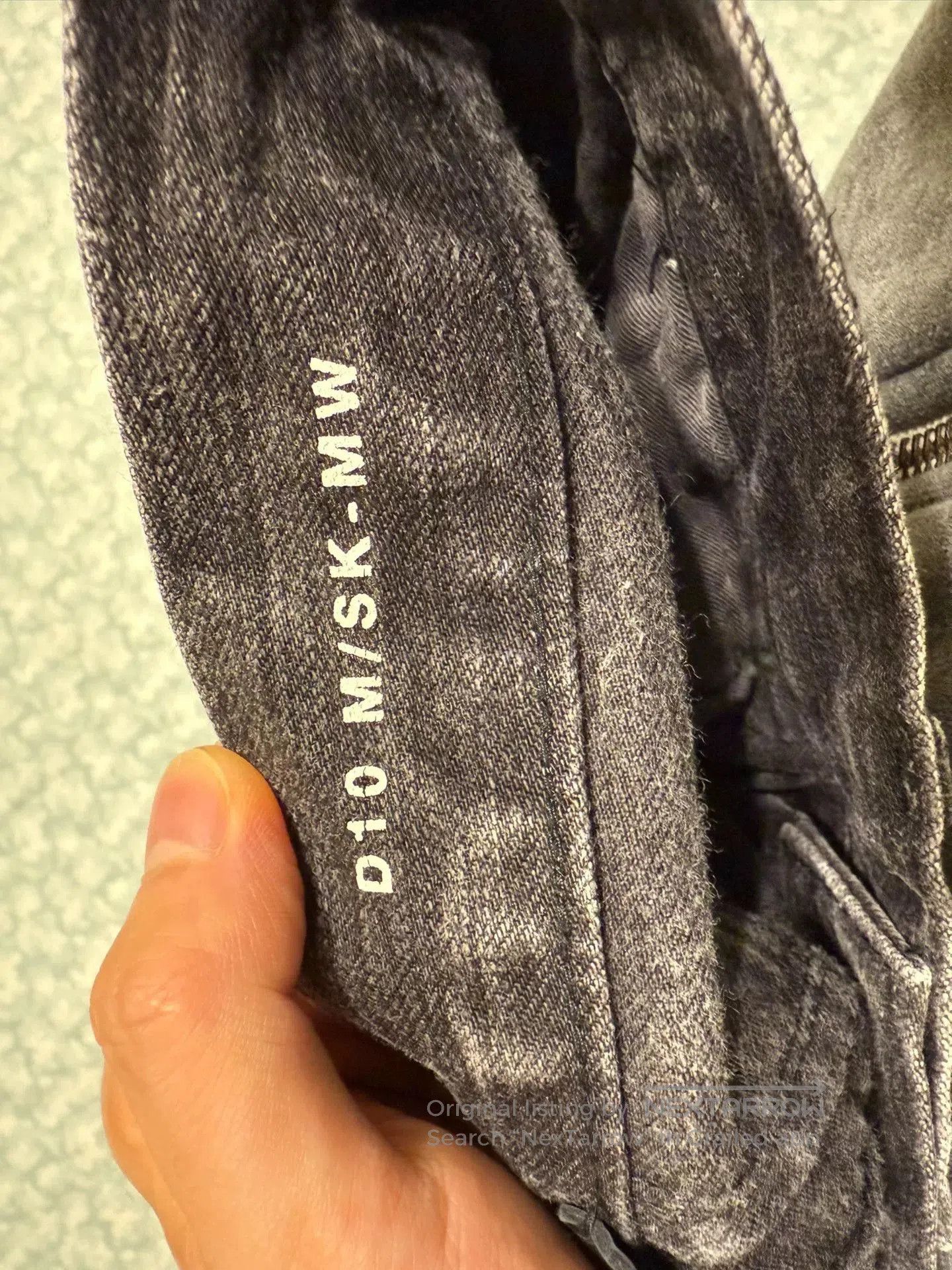 Saint Laurent Paris Saint Laurent Rippled Denim Pants Size 28. Size US 28 / EU 44 - 4 Thumbnail