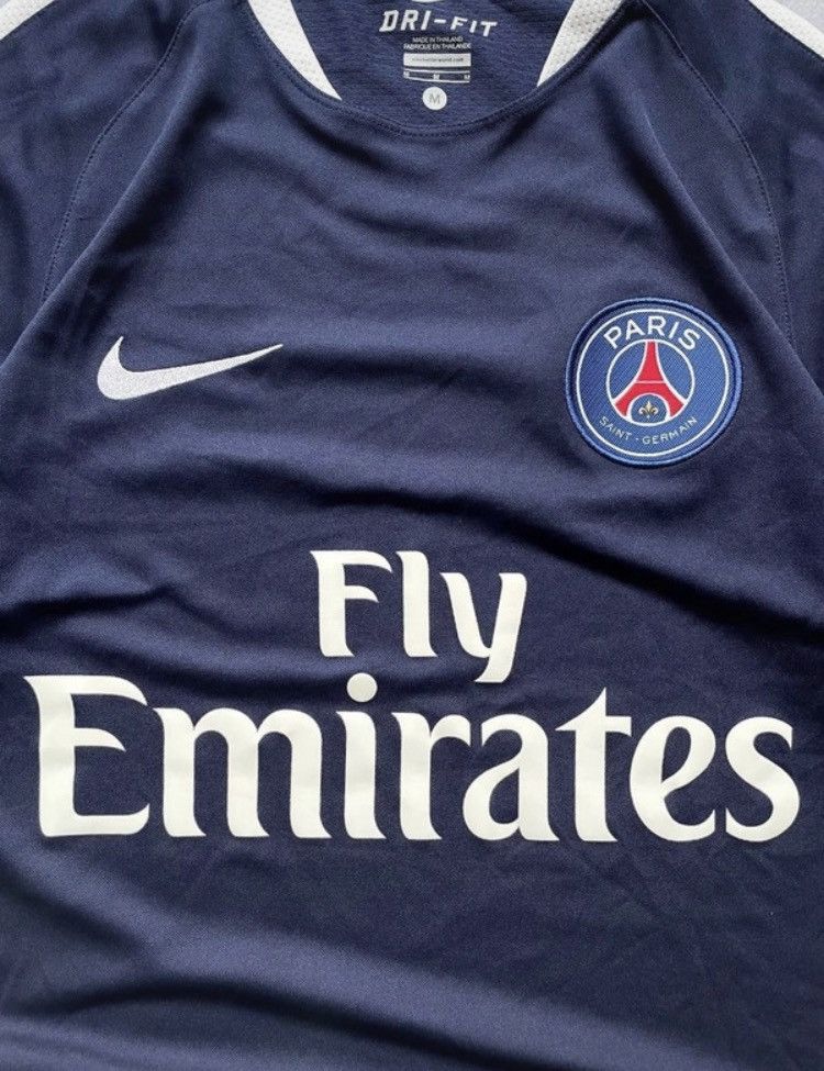 Nike × Vintage Nike Paris Saint Germain Training Jersey Size US M / EU 48-50 / 2 - 3 Thumbnail