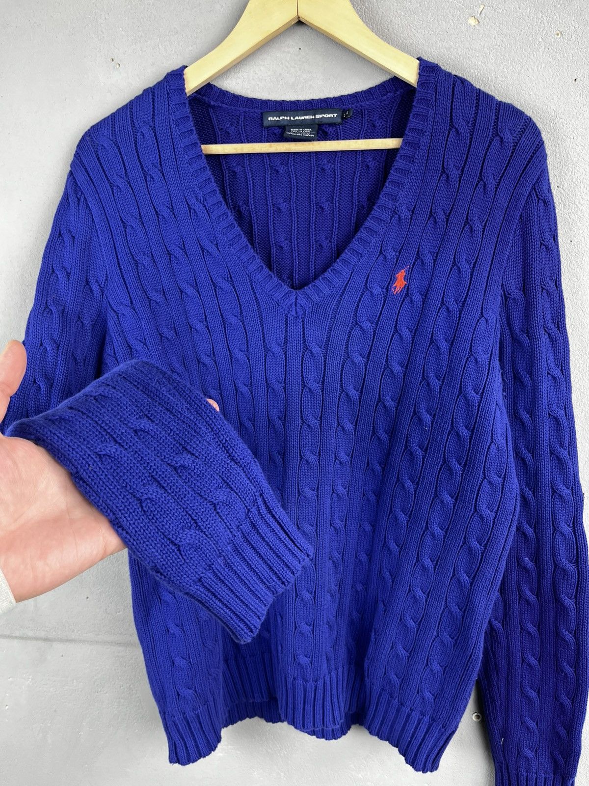 Polo Ralph Lauren Polo Ralph Lauren pullover sweater vintage Size L / US 10 / IT 46 - 7 Thumbnail