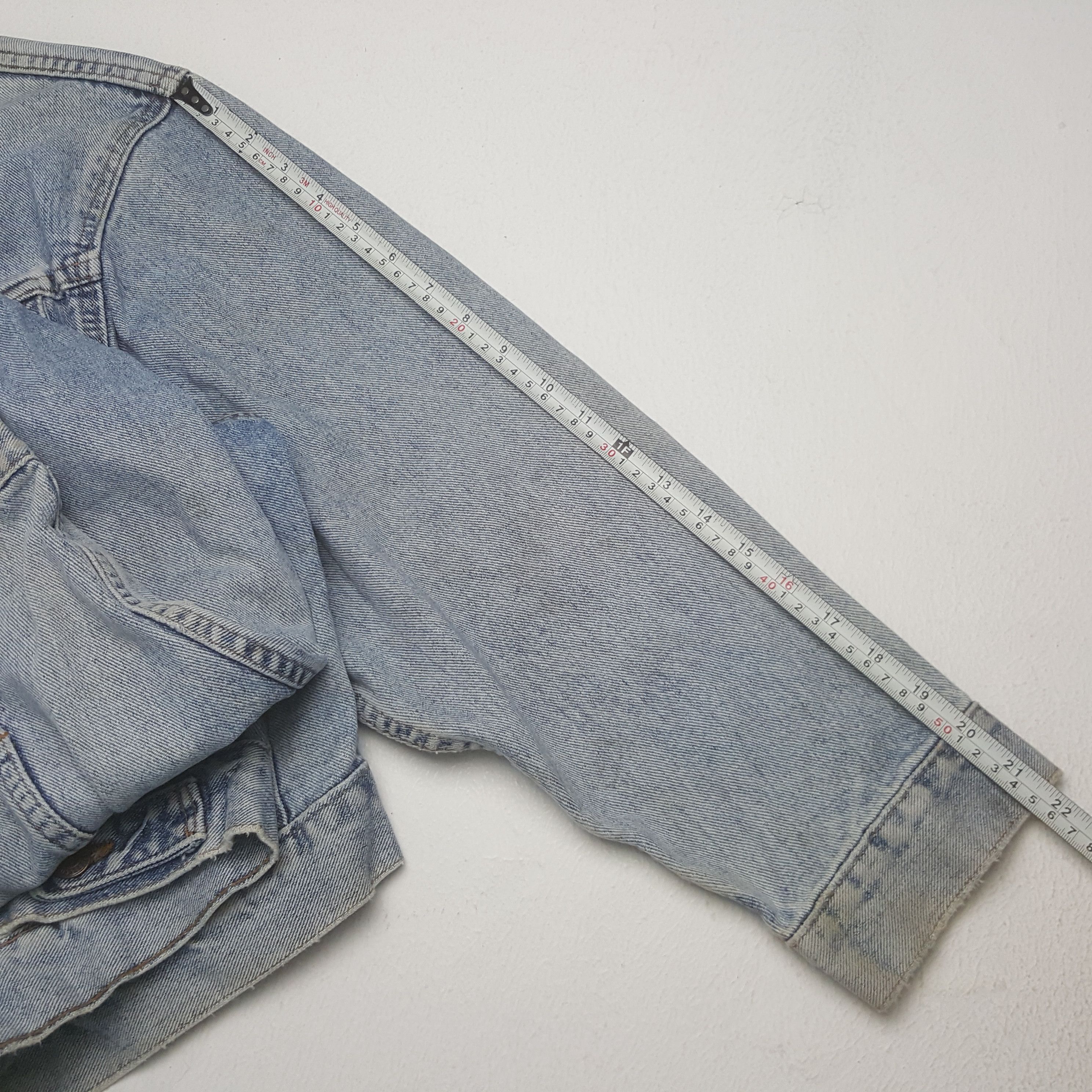 Levi's × Number (N)ine × Vintage Vintage Levi's X Number (N)ine Japan Custom Art Denim Jacket Size US L / EU 52-54 / 3 - 7 Thumbnail