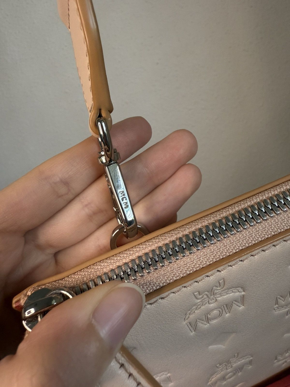 MCM MCM Klara Crossbody Pouch In Monogram Leather Size ONE SIZE - 8 Thumbnail