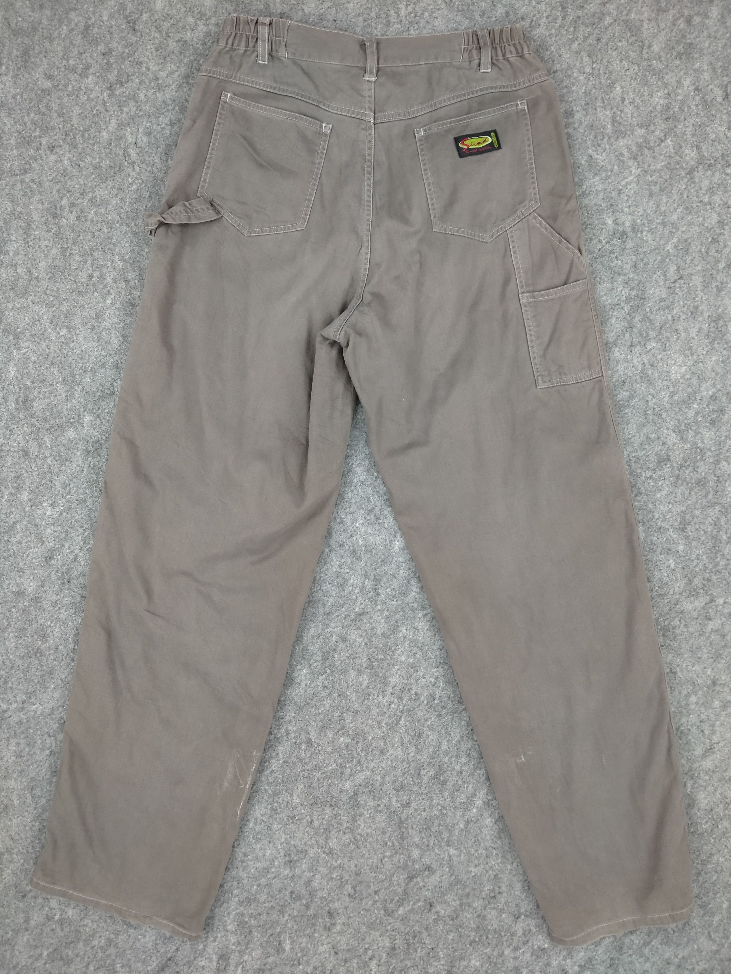 Japanese Brand Sivad Japanese Brand Elastic Cargo Multi Pocket Pants -CP137 Size US 26 / EU 42 - 2 Thumbnail
