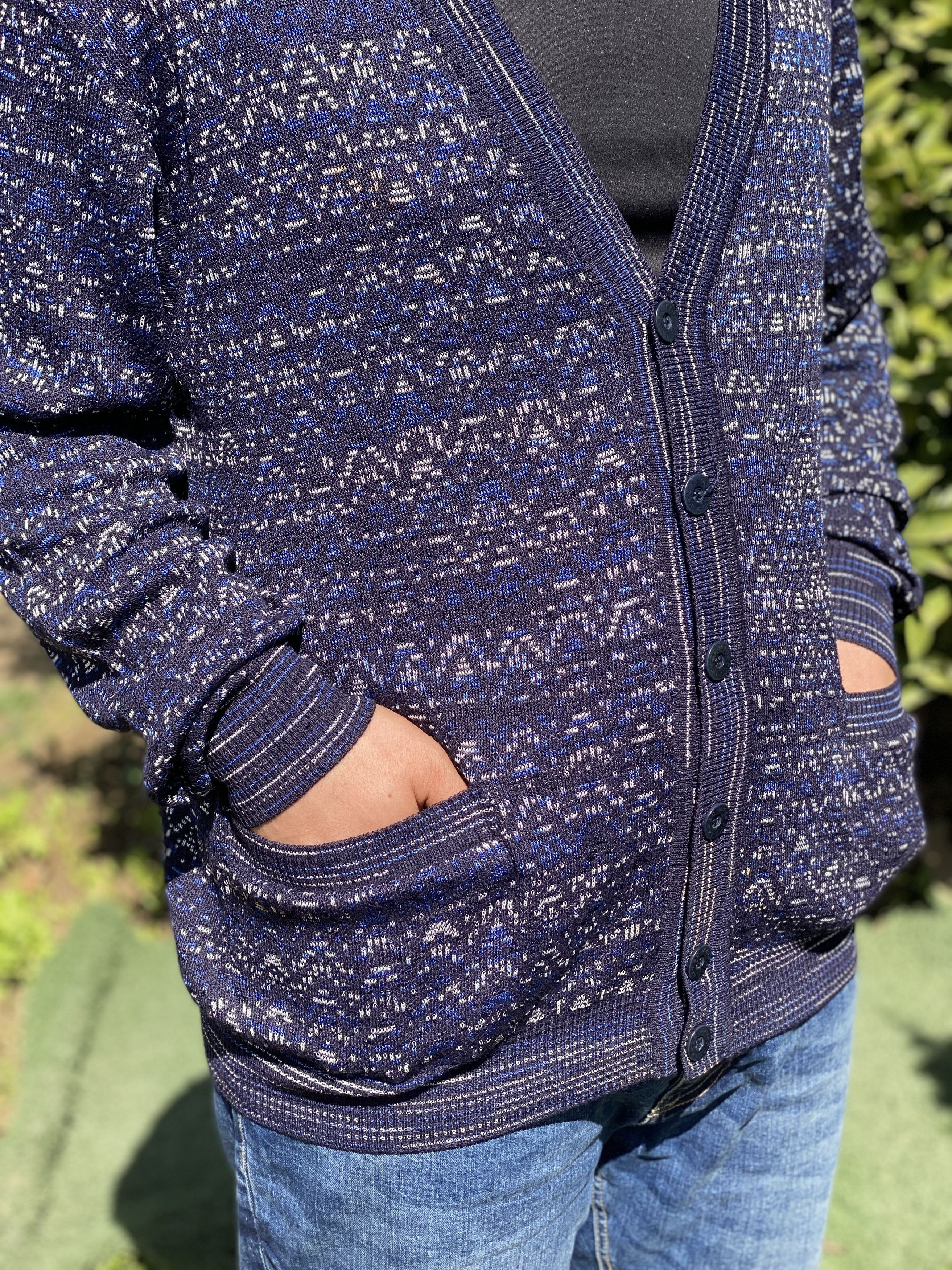 Missoni Sport Missoni Cardigan 3D Pullover Retro Size 52 L Jeresy Size US L / EU 52-54 / 3 - 2 Thumbnail