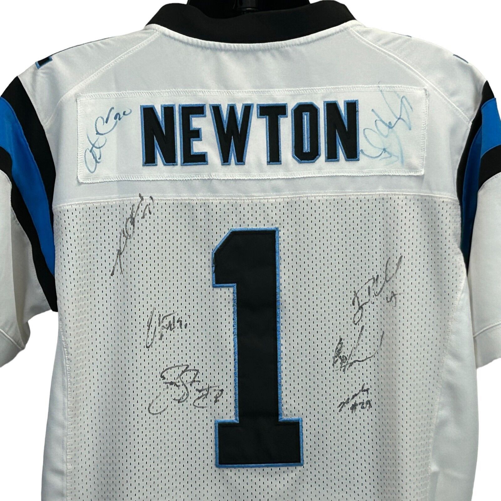 Nike Cam Newton Carolina Panthers Jersey Shirt Autographed Signed