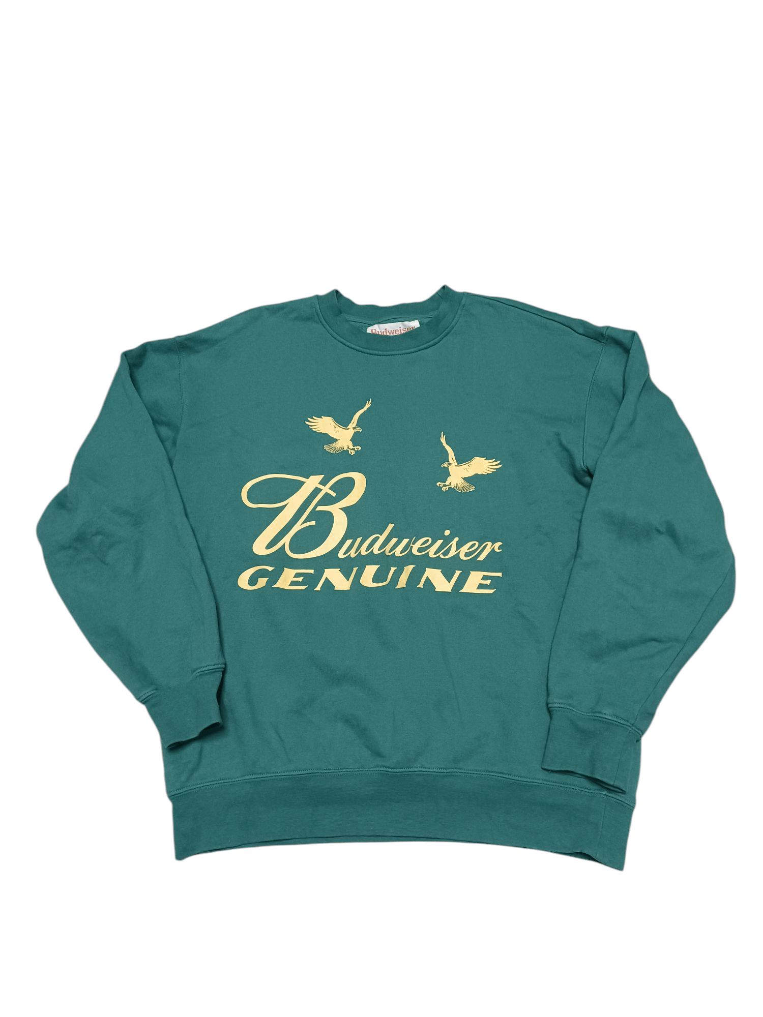 Budweiser BUDWEISER GENUINE BIGLOGO BEER MERCH SWEATSHIRT Size US M / EU 48-50 / 2 - 1 Thumbnail