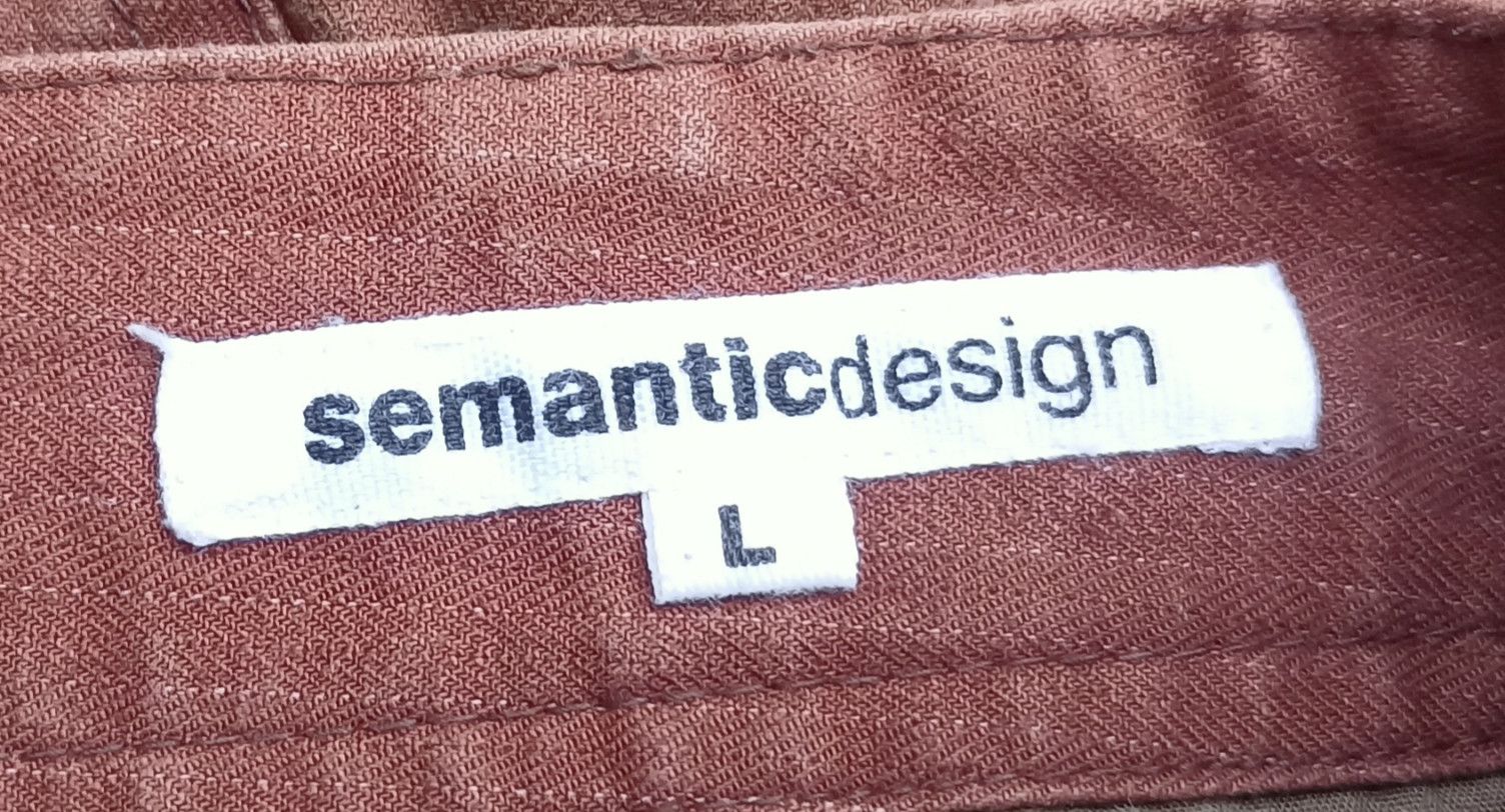 semanticdesign Semantic Design Zipper Pocket Tactical Cargo Short Pants Size US 30 / EU 46 - 23 Thumbnail