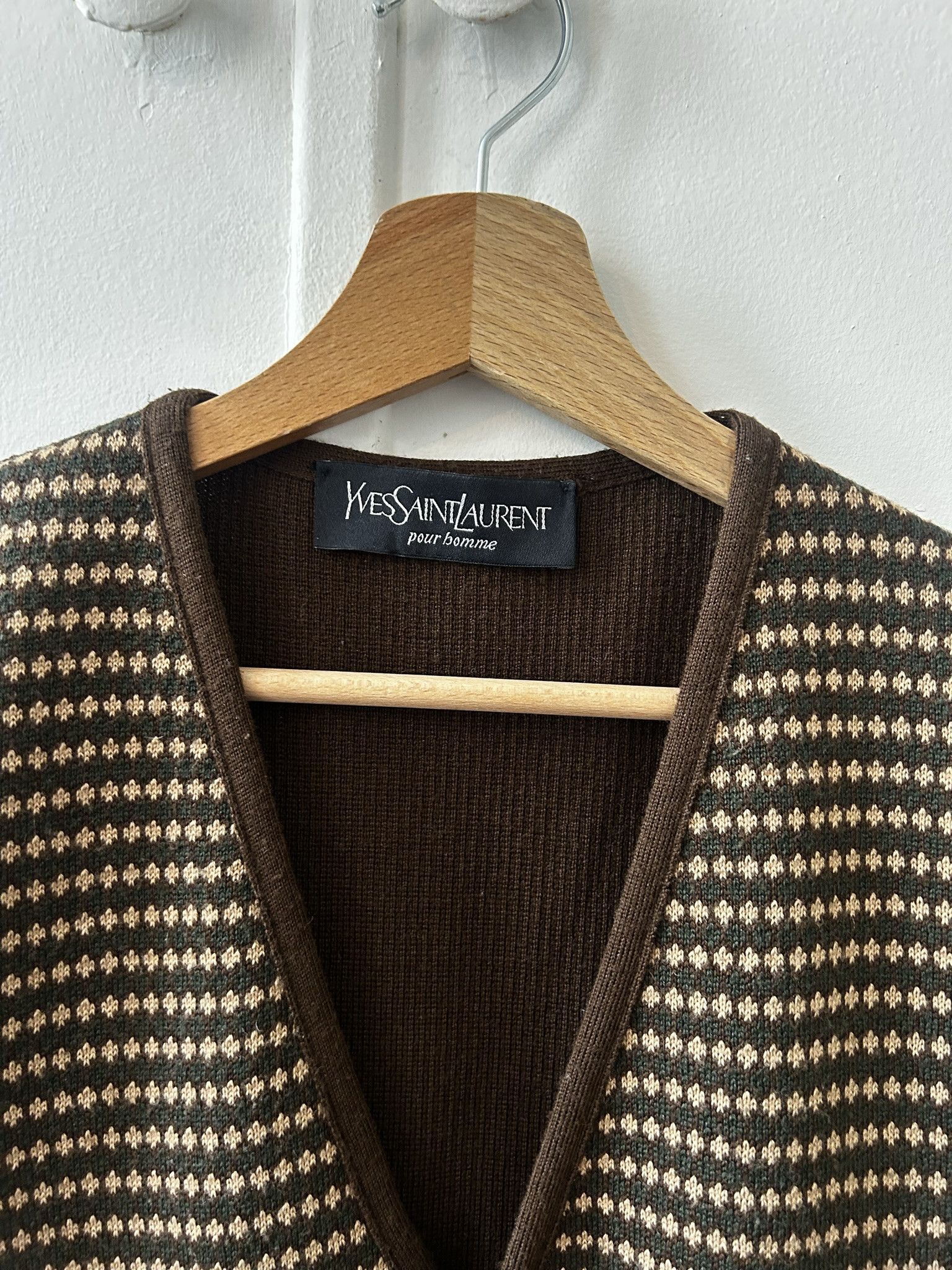 Yves Saint Laurent Yves Saint Laurent vintage waist coat Size US L / EU 52-54 / 3 - 3 Thumbnail