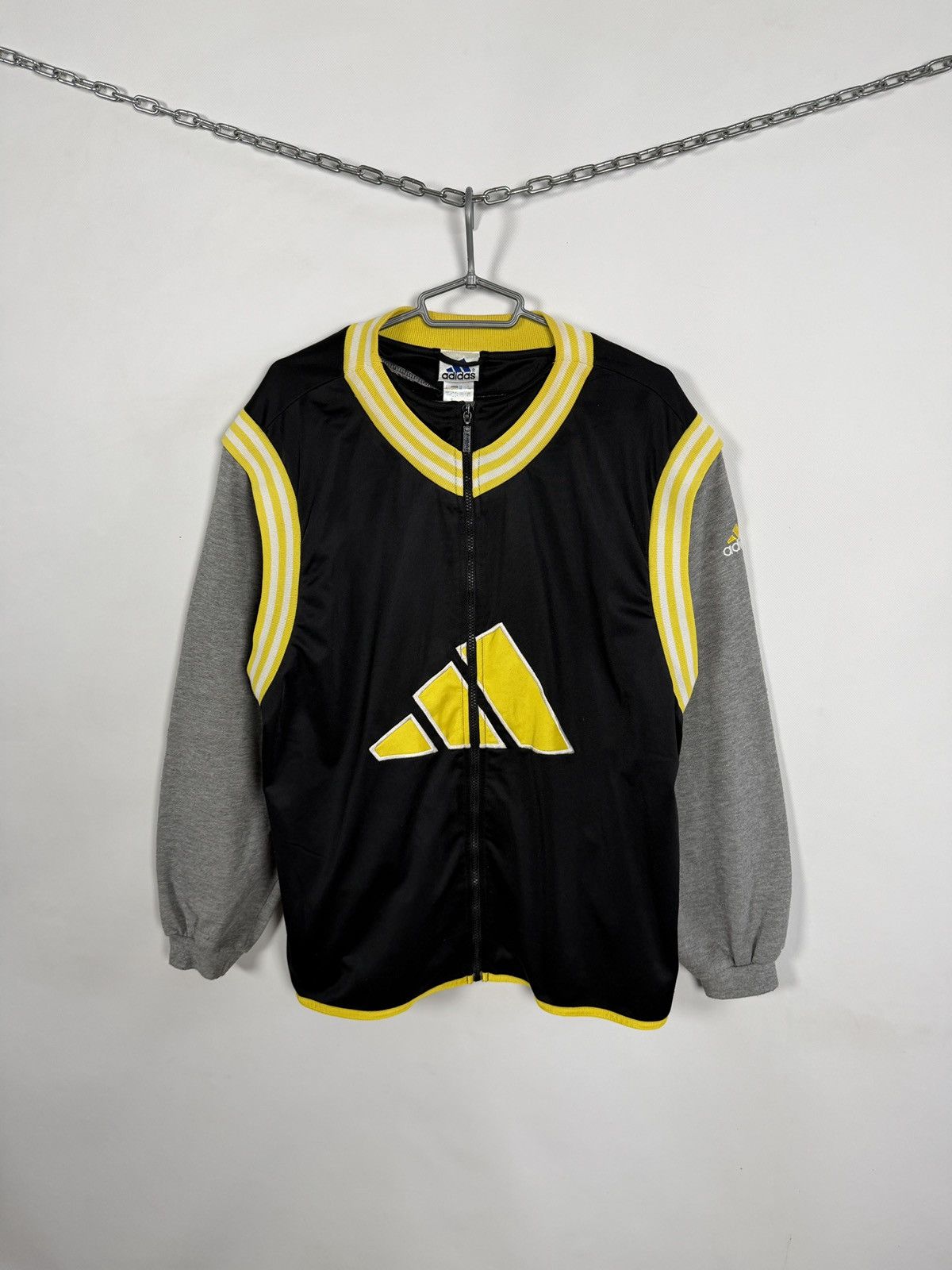Adidas Adidas Vintage Detachable Sleeve Track Jacket Vest Size L Size US L / EU 52-54 / 3 - 1 Thumbnail