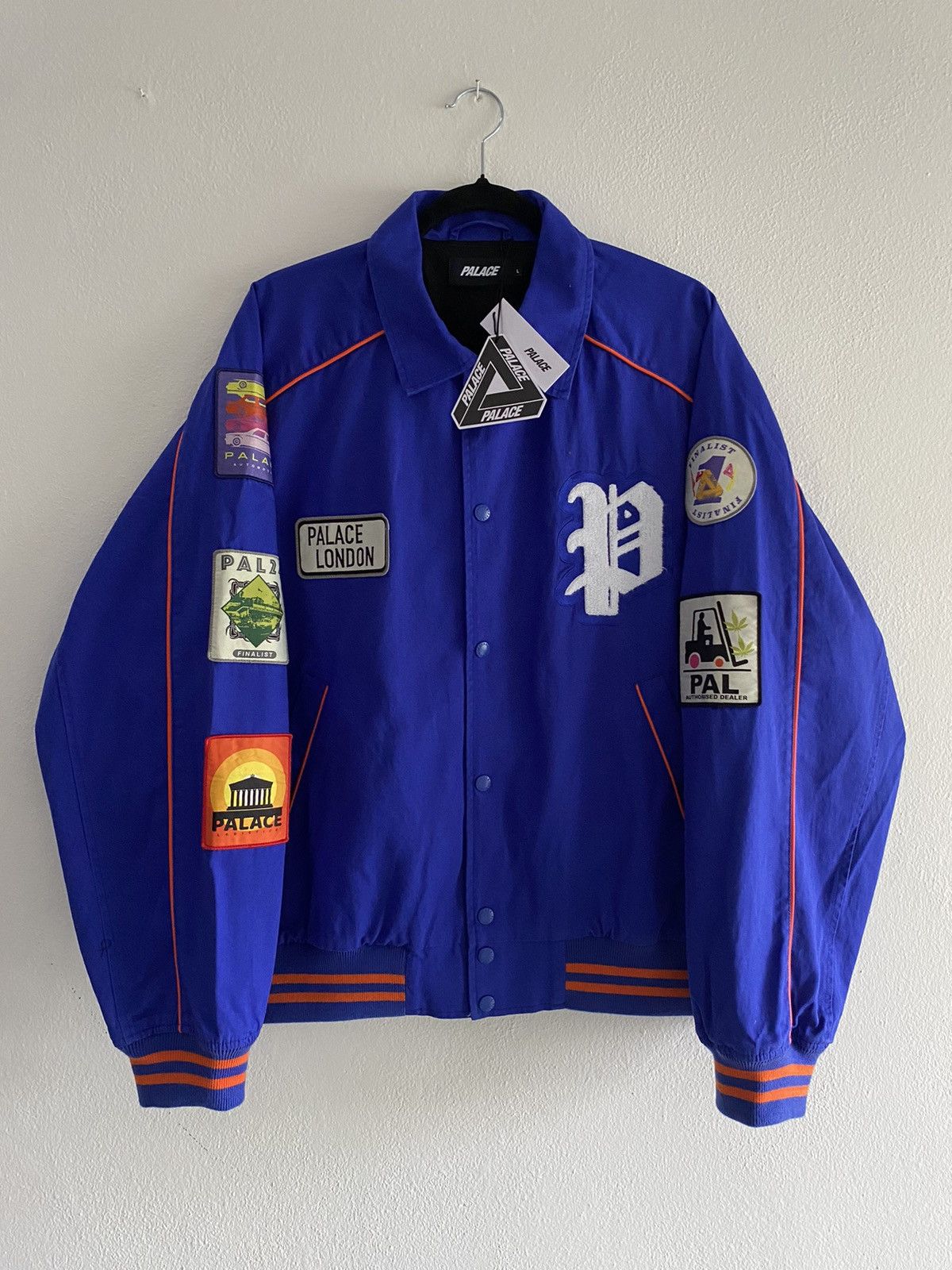 Palace Palace Patches Bomber – Summer ’22, Royal Blue Size US L / EU 52-54 / 3 - 1 Thumbnail