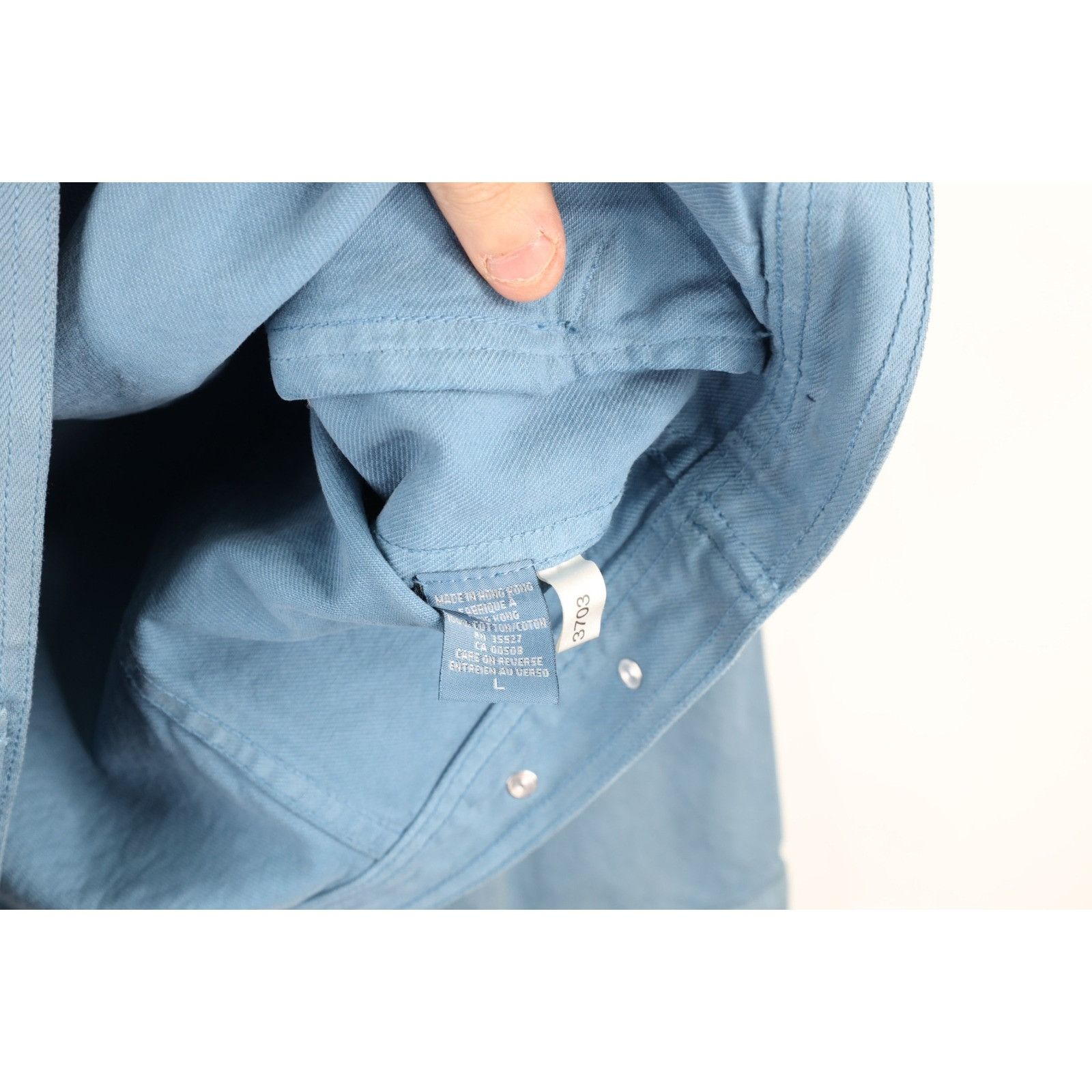Marithe + Francois Girbaud NOS Vintage 90s Marithe Francois Girbaud Denim Jacket Size US L / EU 52-54 / 3 - 8 Thumbnail