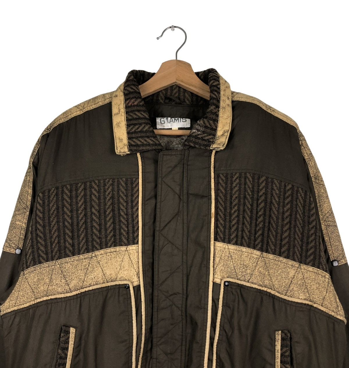 Japanese Brand 🔥VINTAGE BOMBER JACKET GIAMIS JAPAN MADE EMBROIDERED DESIGN Size US L / EU 52-54 / 3 - 3 Thumbnail