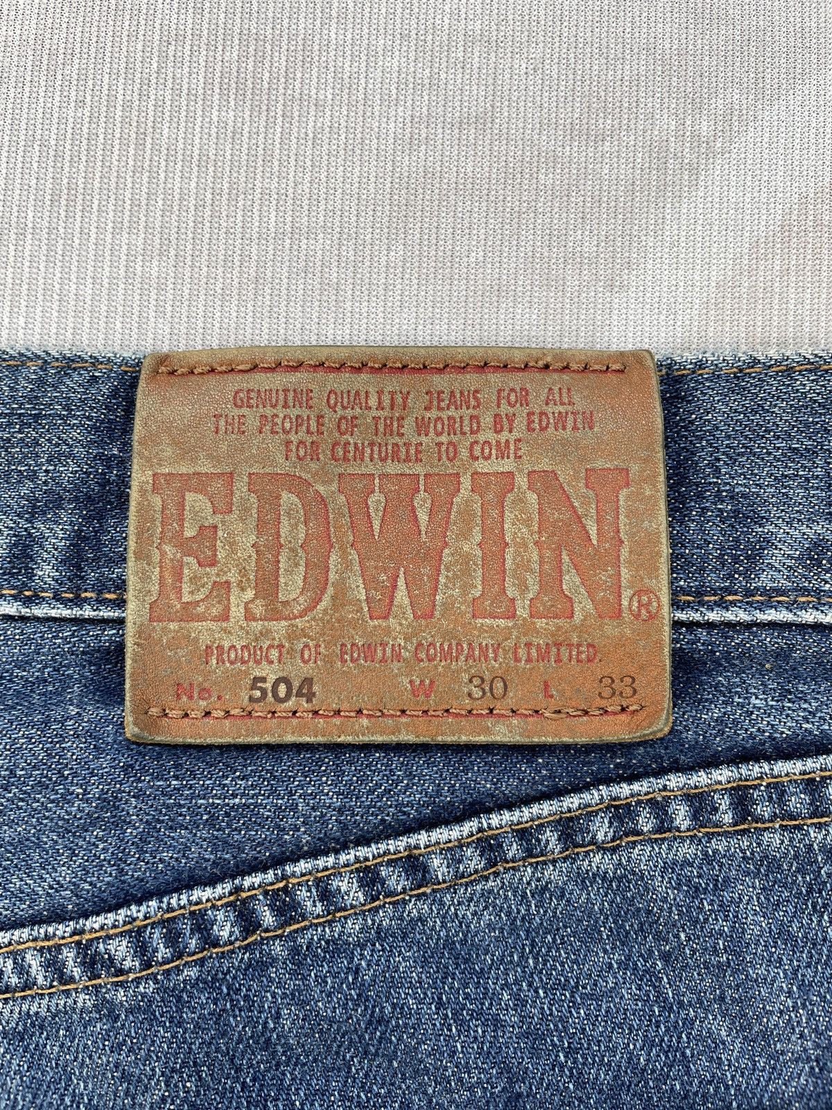 Edwin Vintage Edwin 504 Straight Jeans Size US 29 - 11 Thumbnail