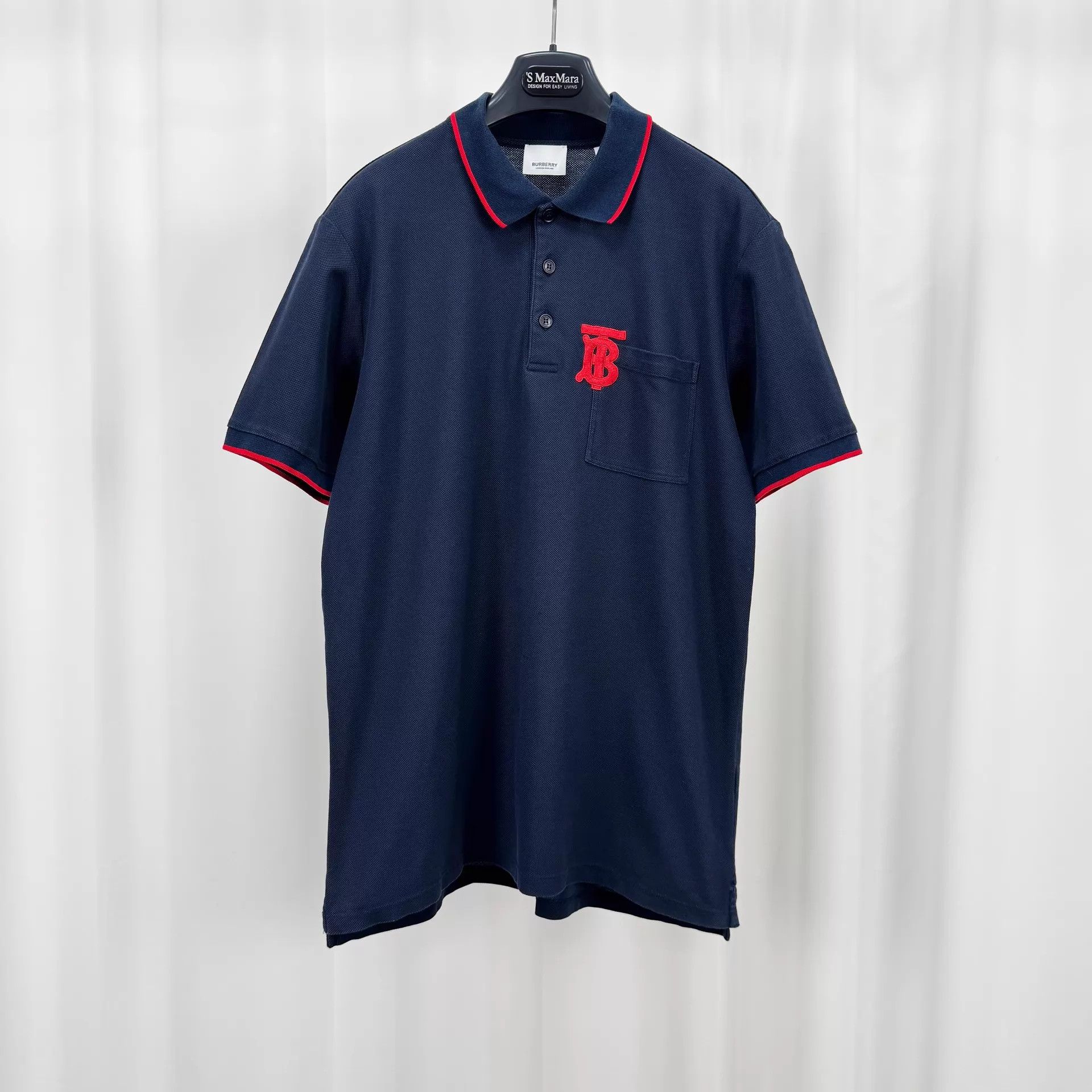 Burberry Burberry Embroidered Polo S 98 New 4900 KL10925 Size US S / EU 44-46 / 1 - 1 Thumbnail