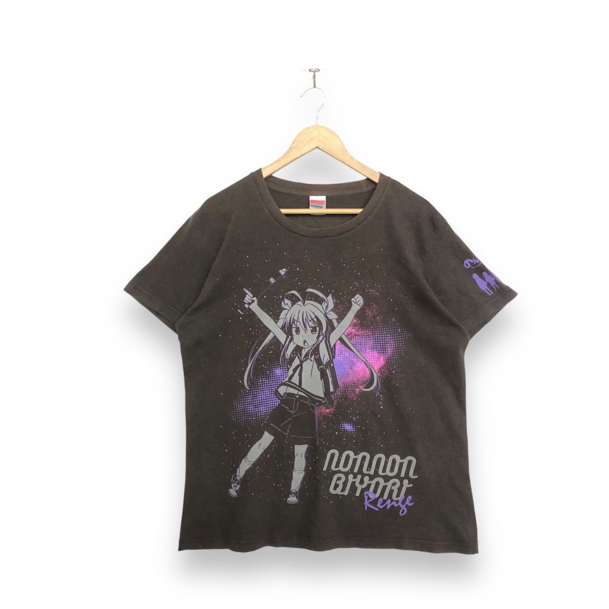 Anime NON NON BIYORI RENGE ANIME WEEB GRAPHIC TSHIRT Size US L / EU 52-54 / 3 - 1 Thumbnail