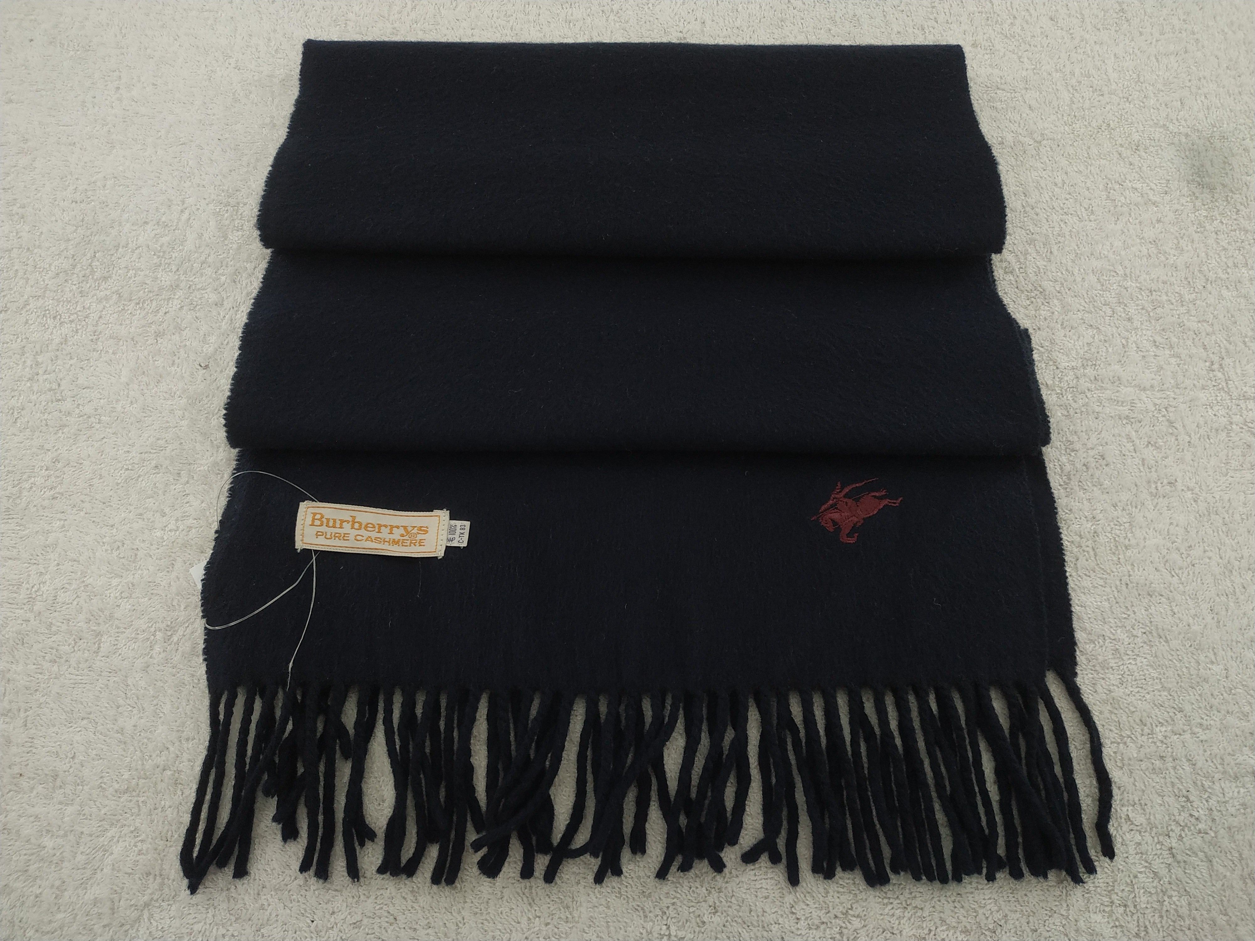Burberry × Vintage Burberry Scarf / Muffler / Neckwear - WW447 Size ONE SIZE - 6 Thumbnail