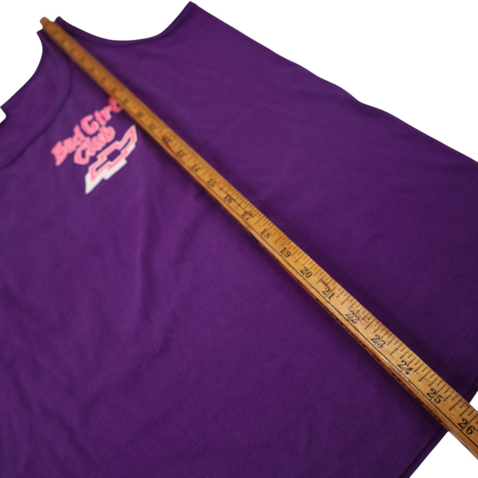 Chevrolet × Vintage Vintage Chevy "Bad Girl Club" Graphic Tank top Size XL / US 12-14 / IT 48-50 - 8 Thumbnail