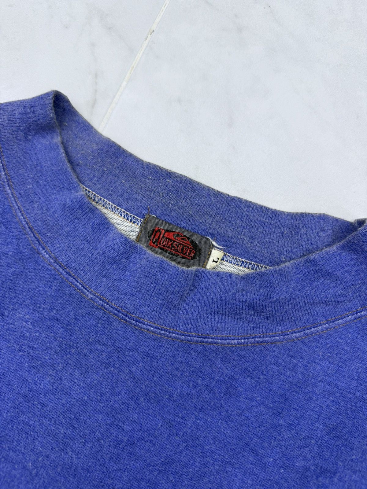 Quiksilver Vintage Rare OG 1980’s QUIKSILVER like Stussy Tom Tom LS Size US L / EU 52-54 / 3 - 2 Thumbnail