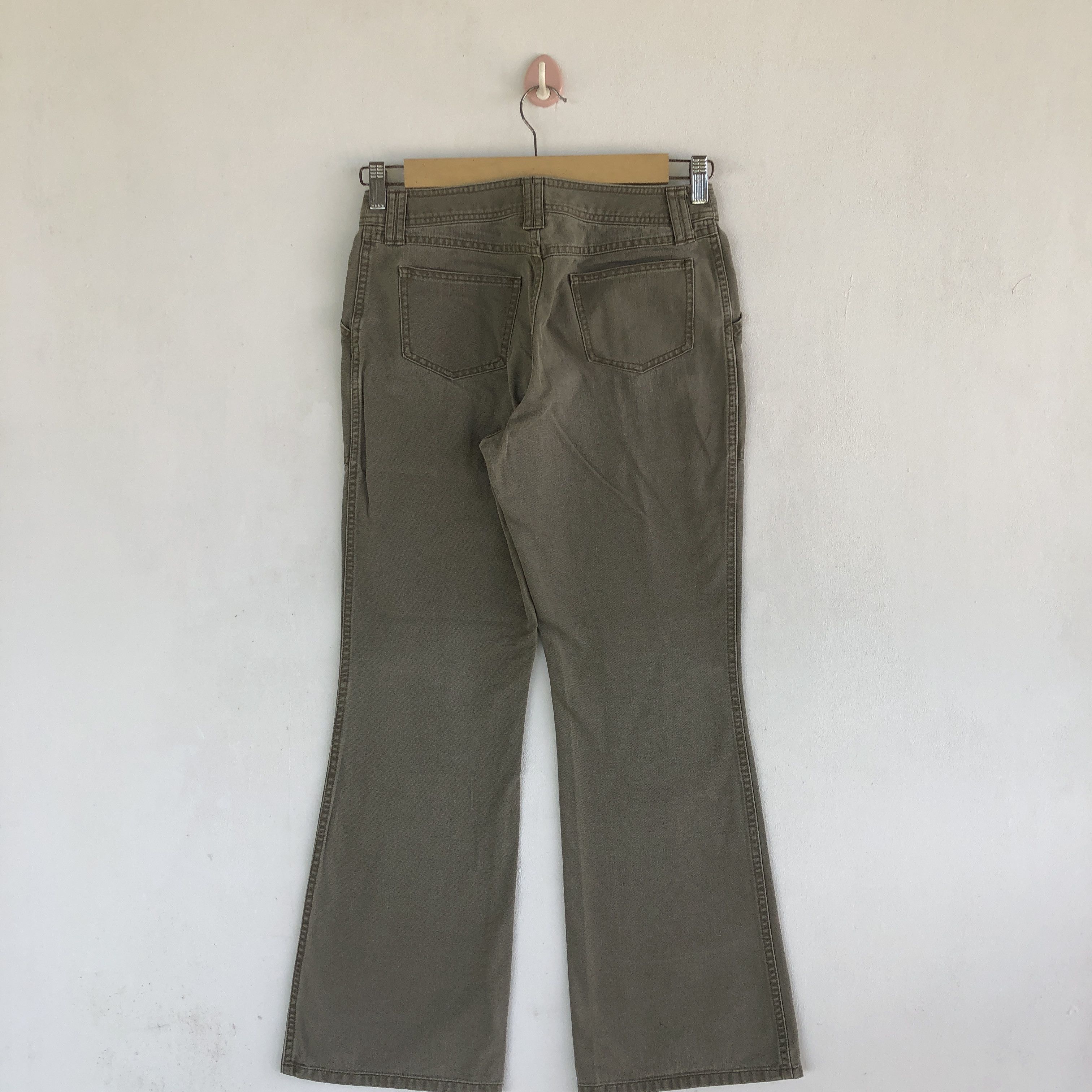 Japanese Brand Bings Cargo Pants Japanese Flare Bush Utility Trousers Size 26" / US 2 / IT 38 - 2 Thumbnail