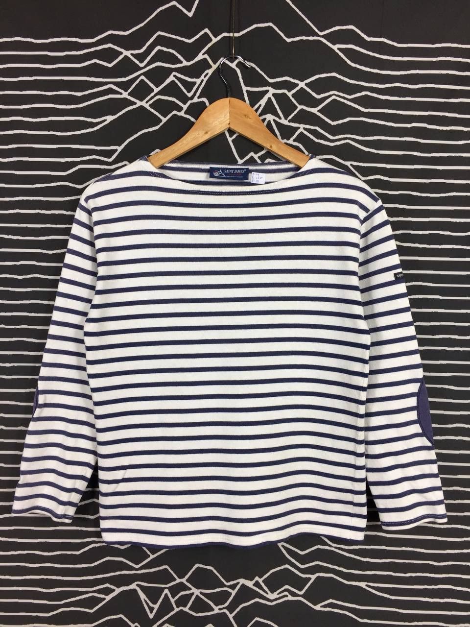 Saint James Vtg Saint James Depuis 1889 Stripe Longsleeve Tee Size US S / EU 44-46 / 1 - 2 Thumbnail
