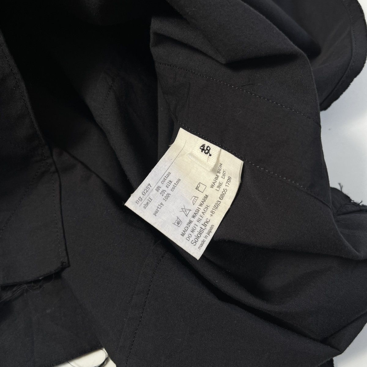 Takahiromiyashita The Soloist. TAKAHIROMIYASHITA cut off sleeve button shirt Size US XS / EU 42 / 0 - 8 Thumbnail