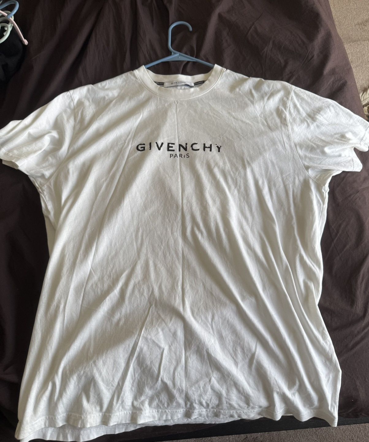 Givenchy Givenchy Faded Logo T-shirt Size US L / EU 52-54 / 3 - 1 Thumbnail