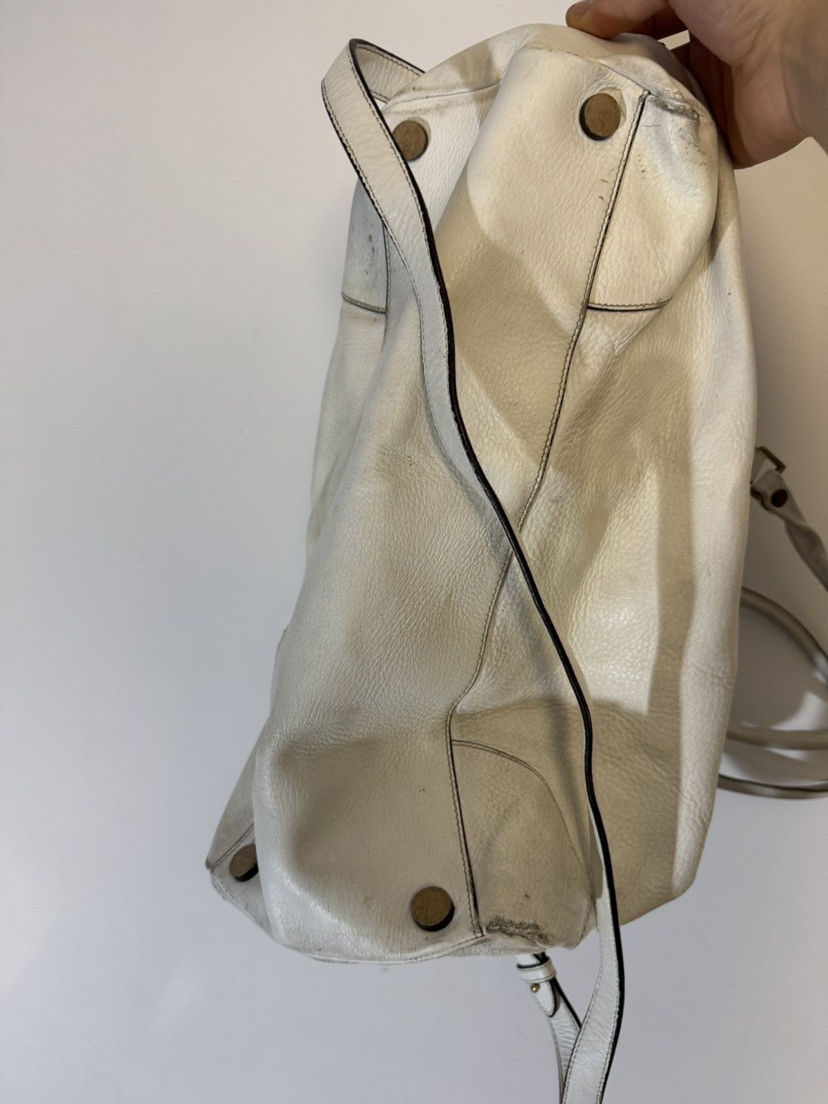 Jil Sander × Vintage Jil sander leather shoulder bag luxury vintage Italy design Size ONE SIZE - 9 Thumbnail