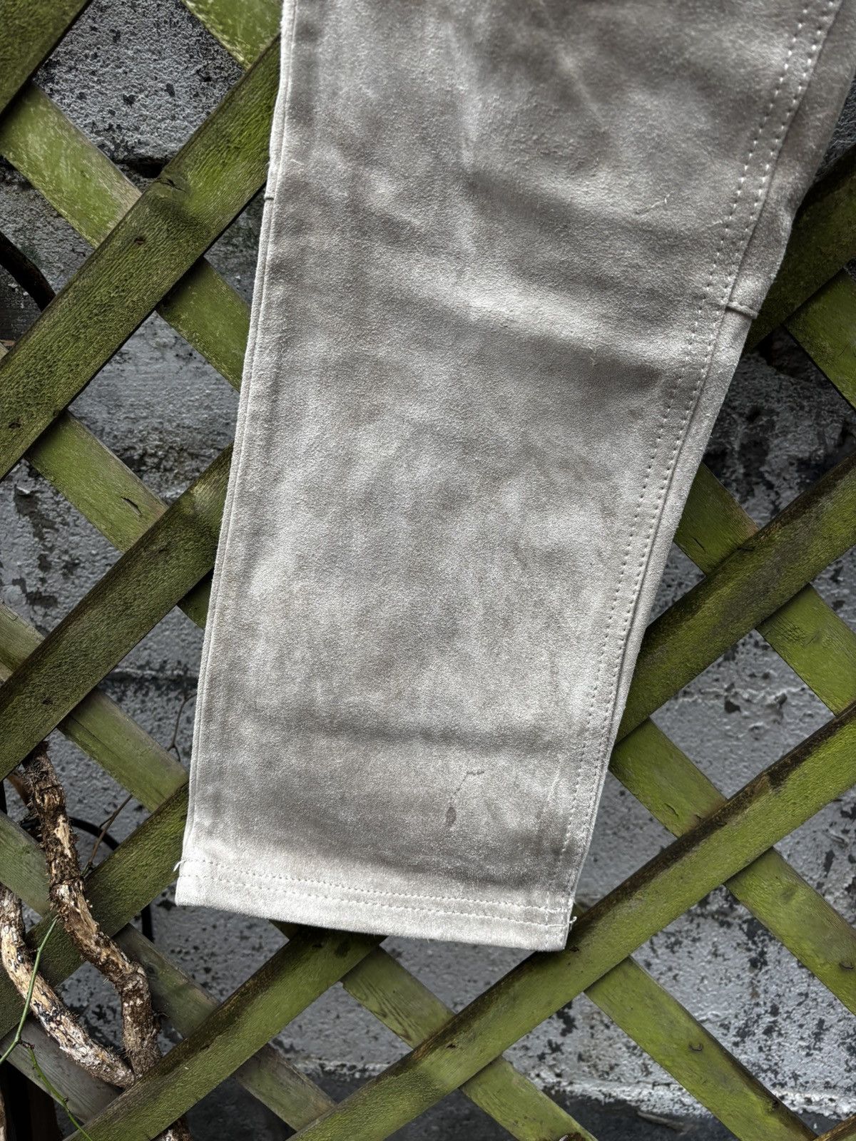 Comme des Garcons Junya Watanabe AW03 Heavyweight Suede Pants Size US 32 / EU 48 - 10 Thumbnail