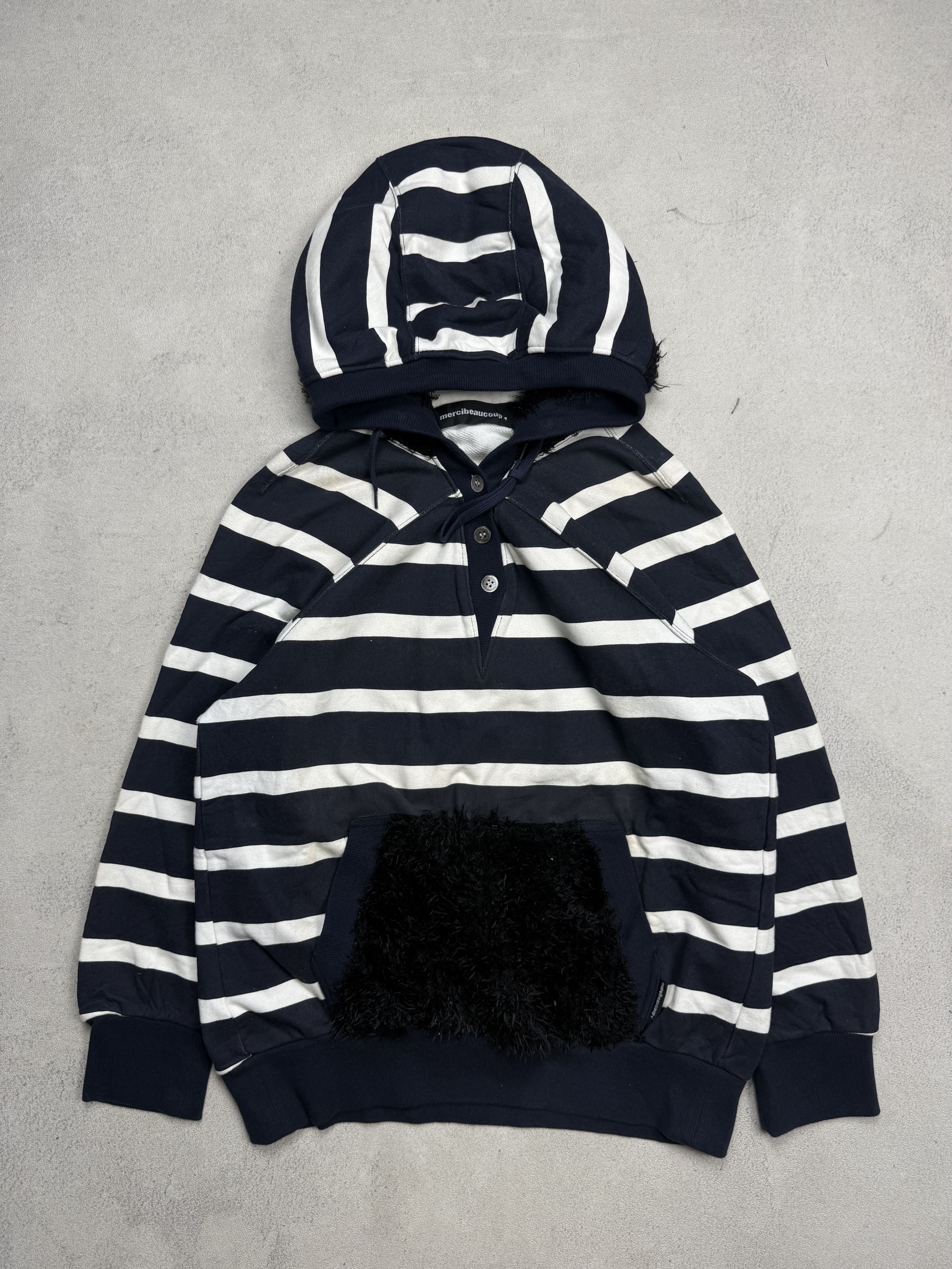 mercibeaucoup Mercibeaucoup Stripes Hoodie Size S / US 4 / IT 40 - 3 Thumbnail
