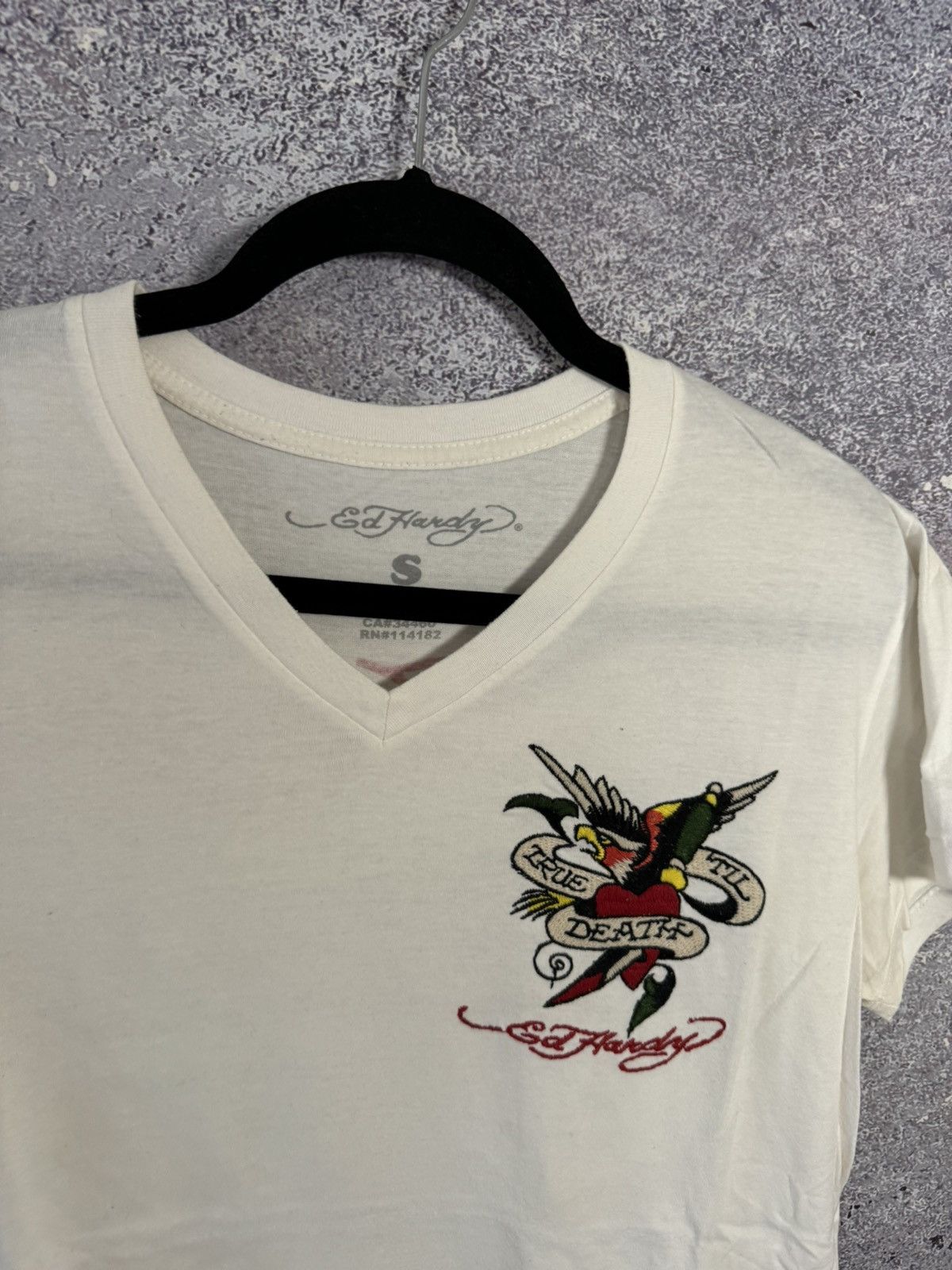 Ed Hardy × Vintage Made in USA🇺🇸 Ed Hardy tee Size US S / EU 44-46 / 1 - 7 Thumbnail