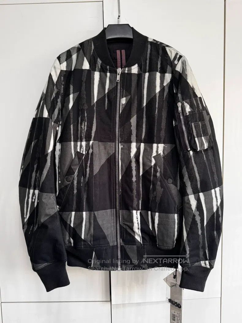 Rick Owens Rick Owens Fall/Winter 2016 Camouflage Splash Bomber Jacke Size US XS / EU 42 / 0 - 1 Thumbnail