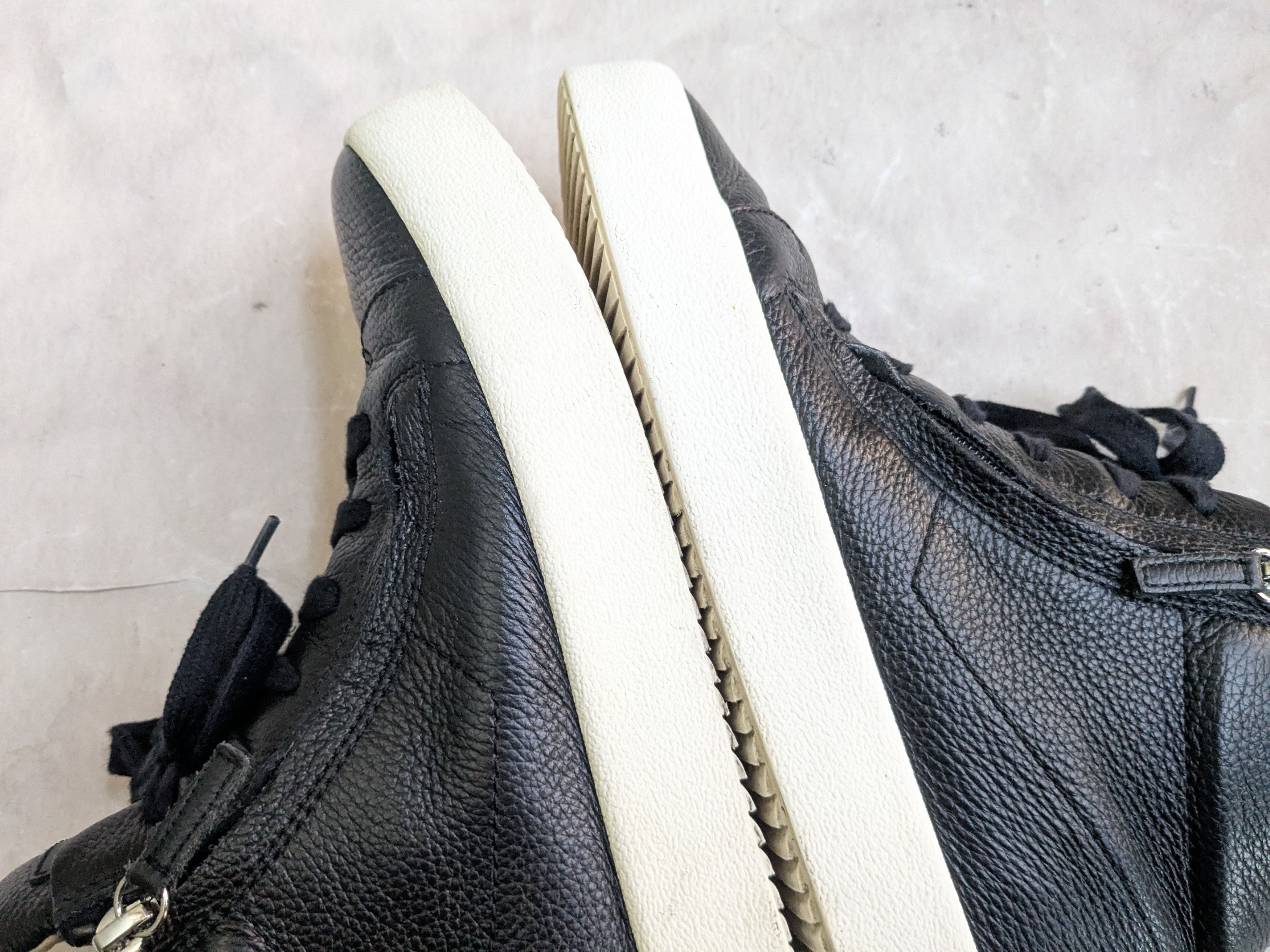 Giuseppe Zanotti Giuseppe Zanotti High Tops Black White 9 42 Leather Size US 9 / EU 42 - 5 Thumbnail