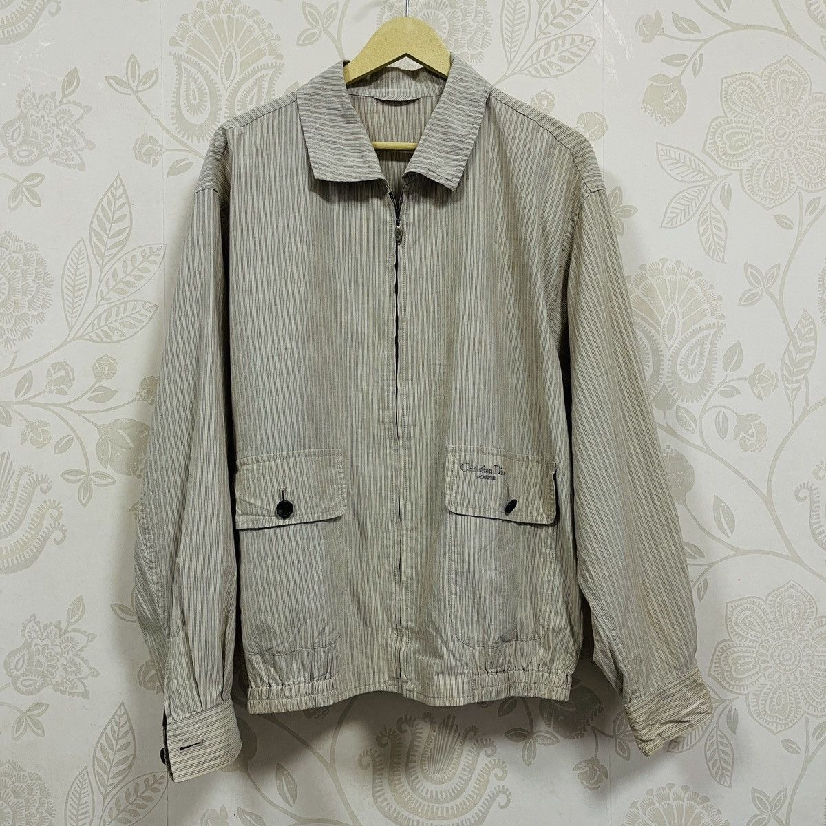 Christian Dior Monsieur × Dior × Vintage Vintage Christian Dior Monsieur Light Bomber Jacket Size US L / EU 52-54 / 3 - 3 Thumbnail
