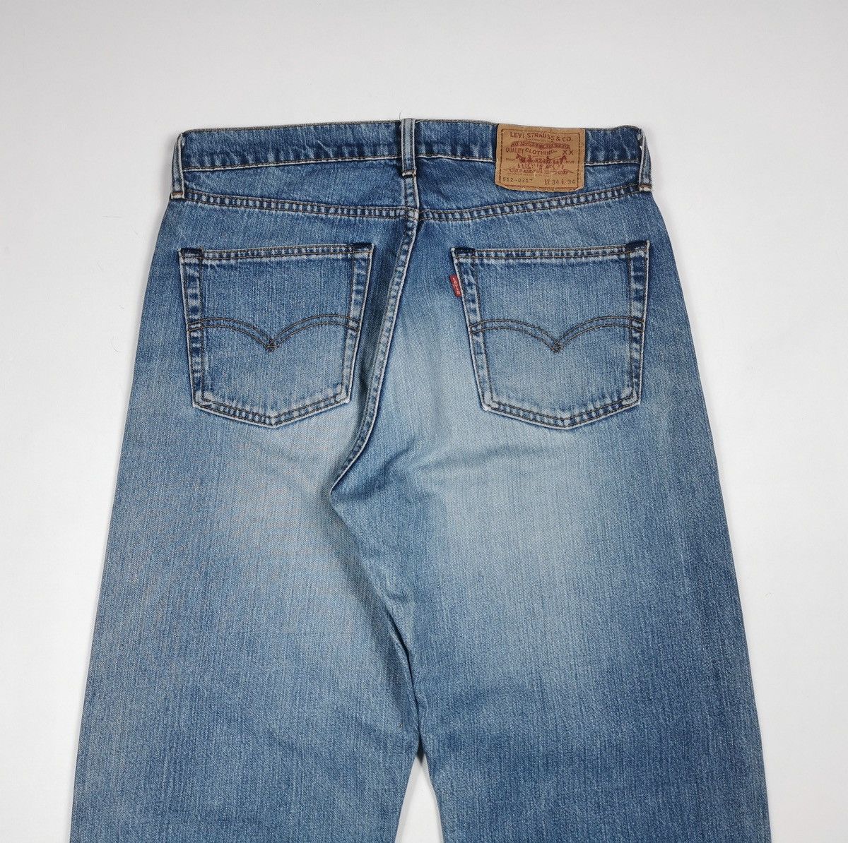 Levi's Vintage 90s Levis 512 Distressed Denim Jeans. Size US 33 - 6 Thumbnail