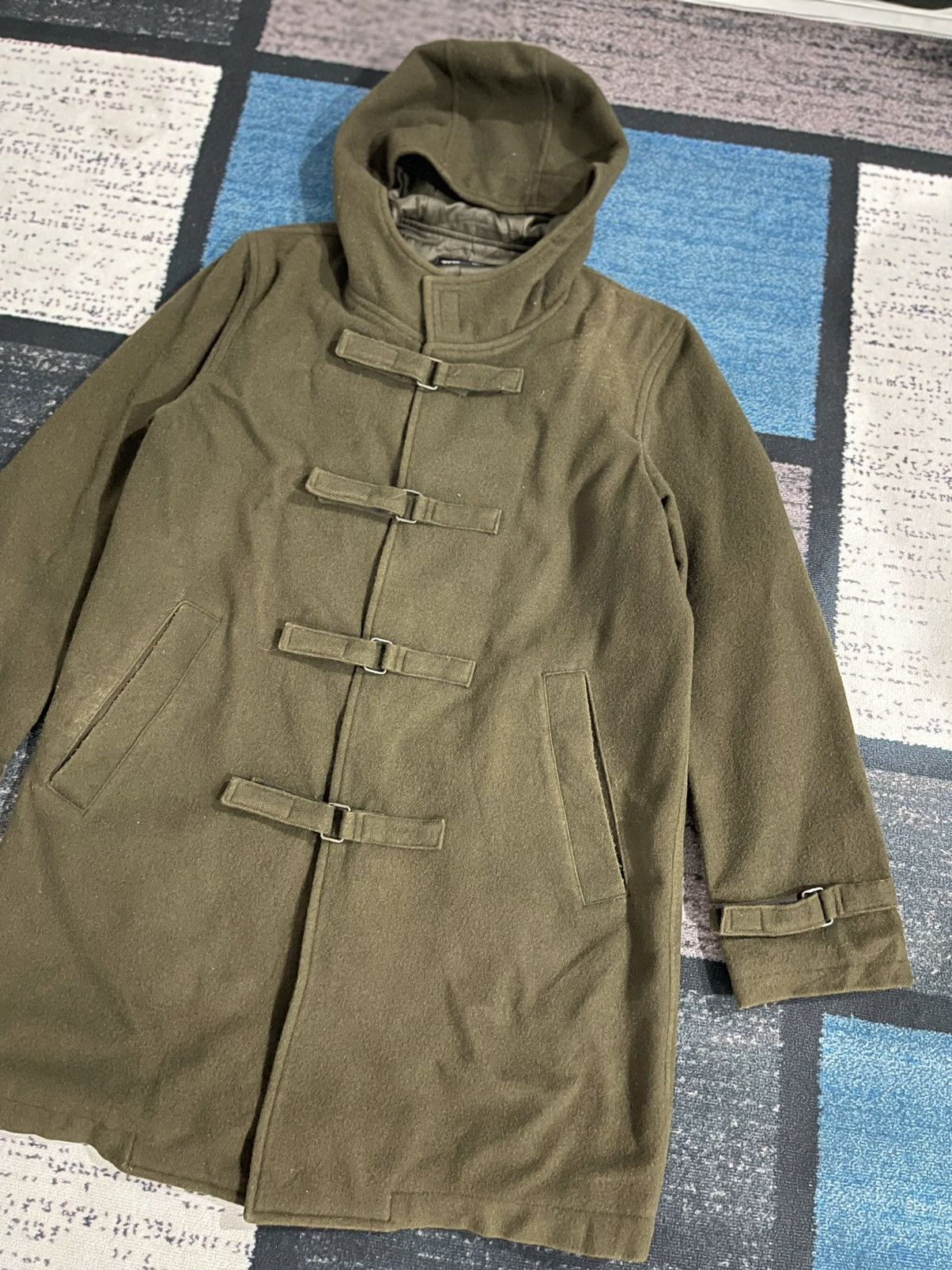 Tornado Mart Vintage Tornado Mart Japan Wool Hoodie Jacket Size US L / EU 52-54 / 3 - 3 Thumbnail